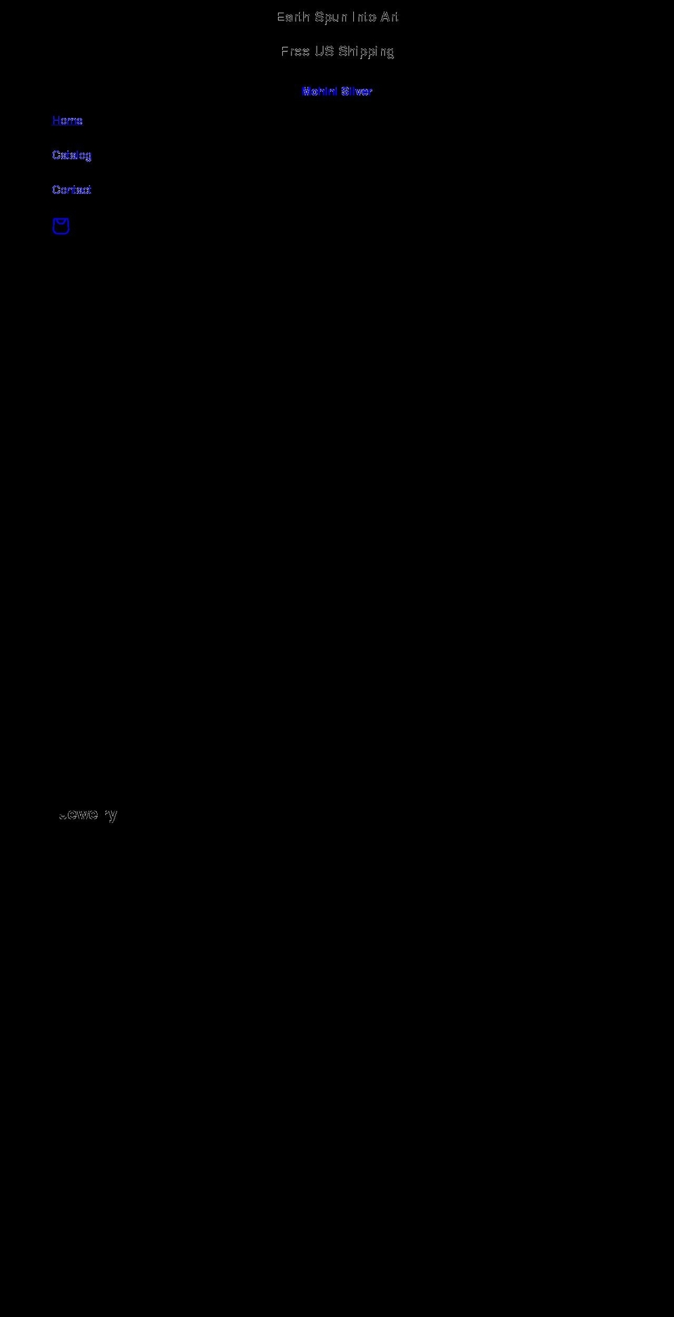 mohinisilver.com shopify website screenshot