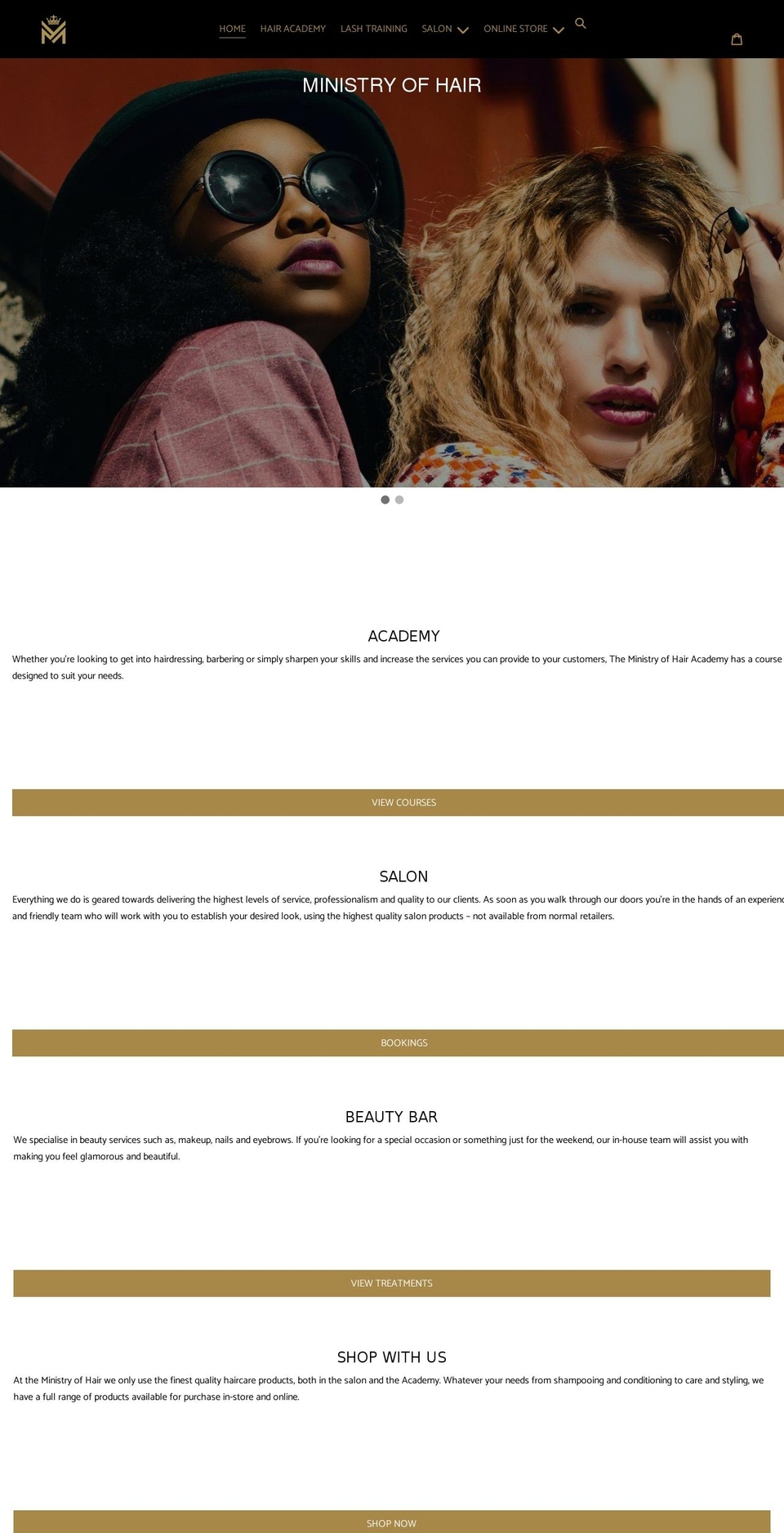 mohl.co.uk shopify website screenshot