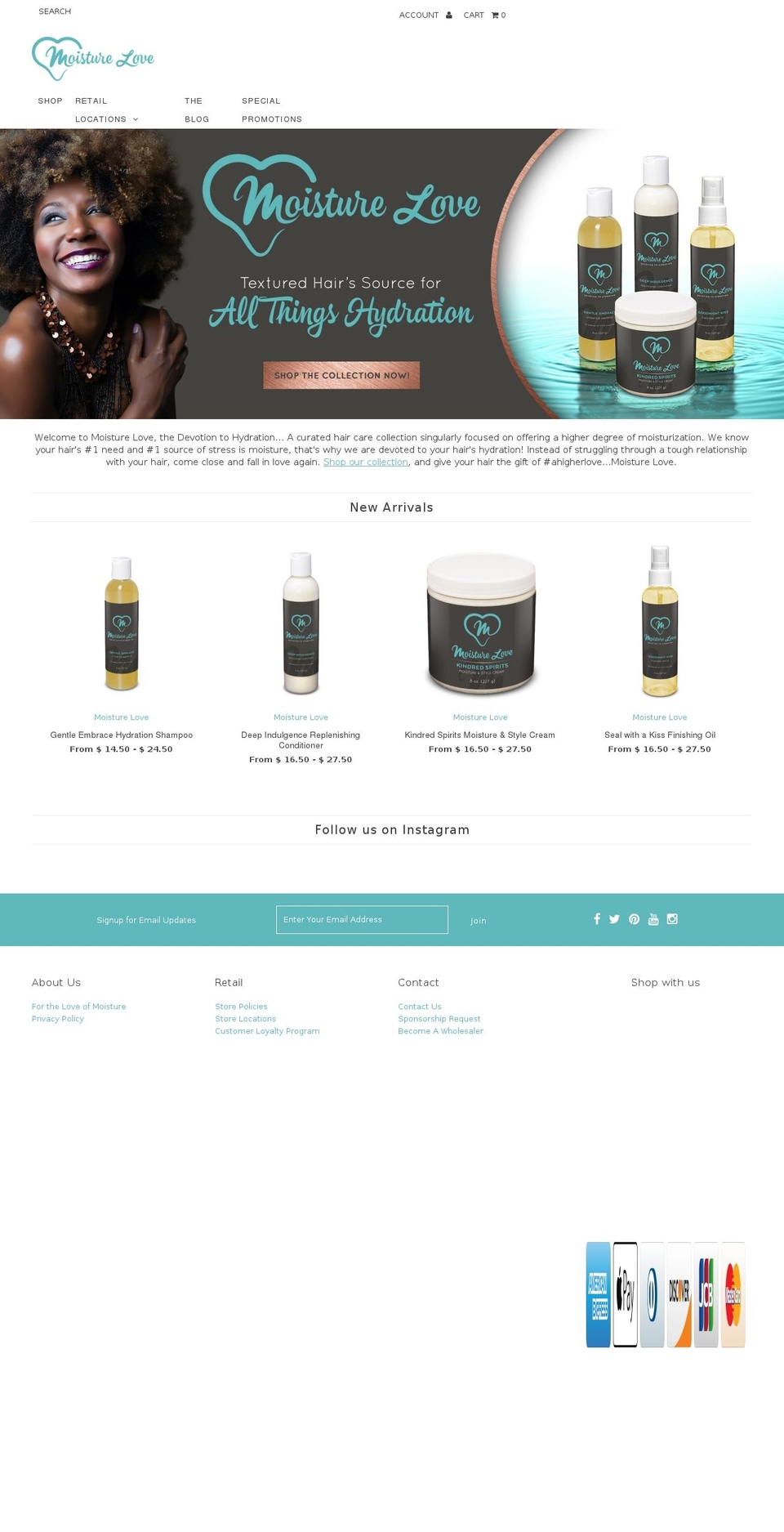 moisturelove.com shopify website screenshot