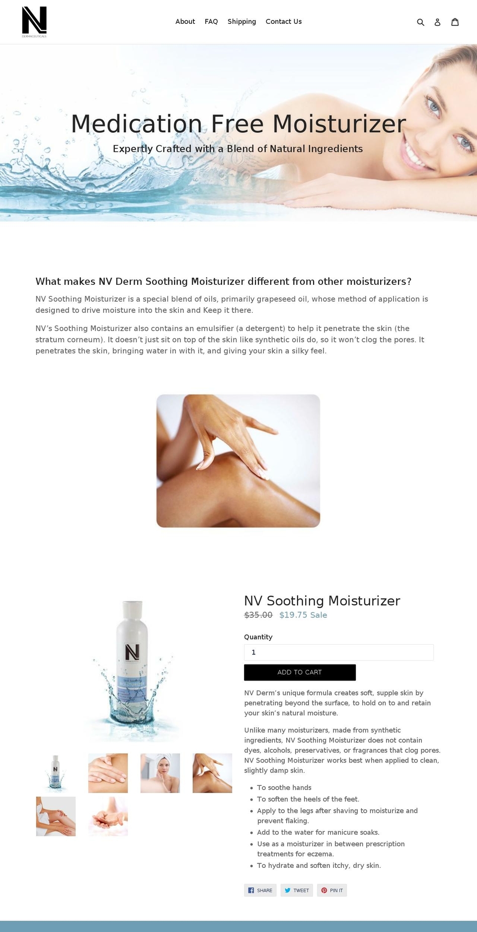 moisturewell.com — Shopify storefront screenshot