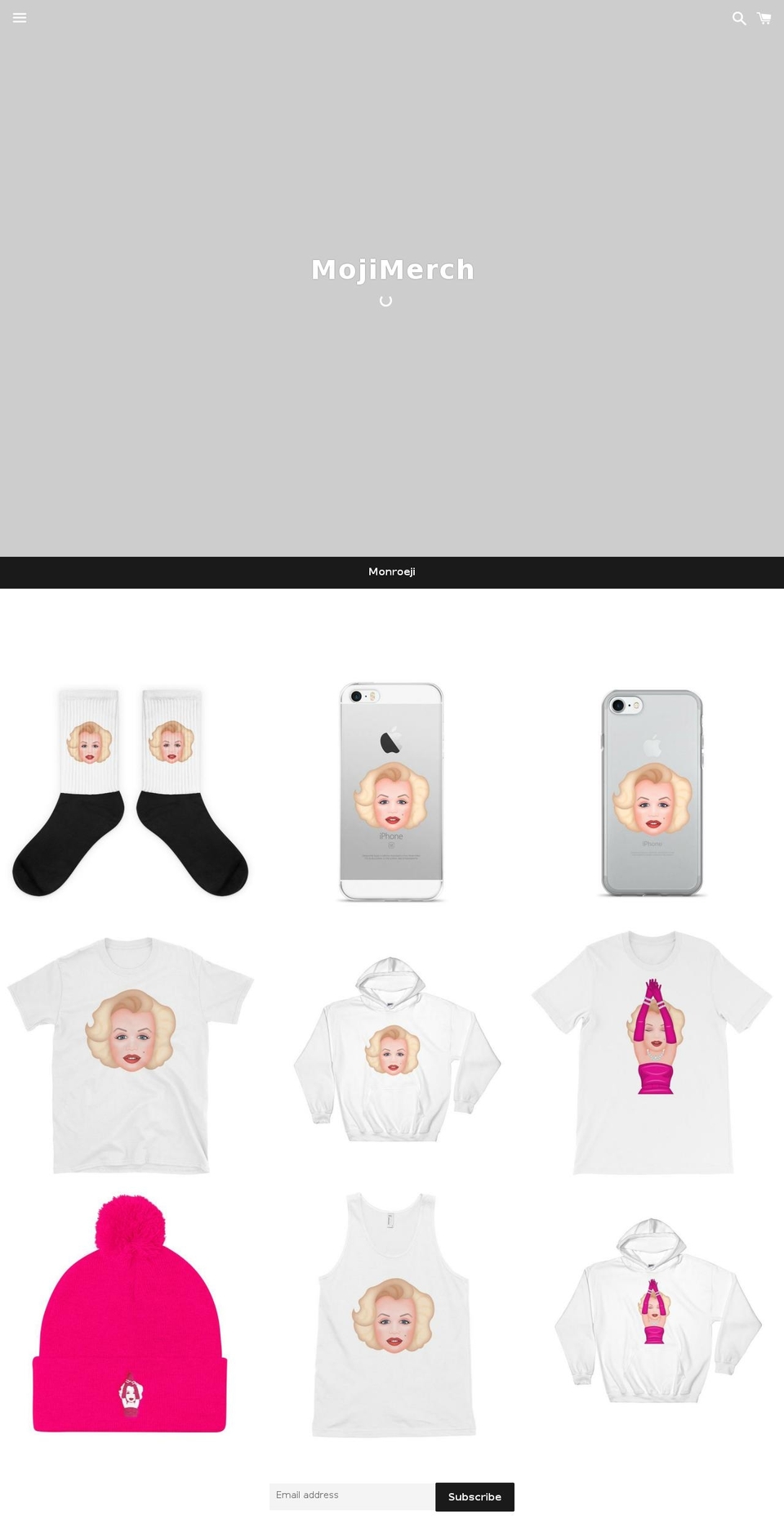mojimerch.com — Shopify storefront screenshot