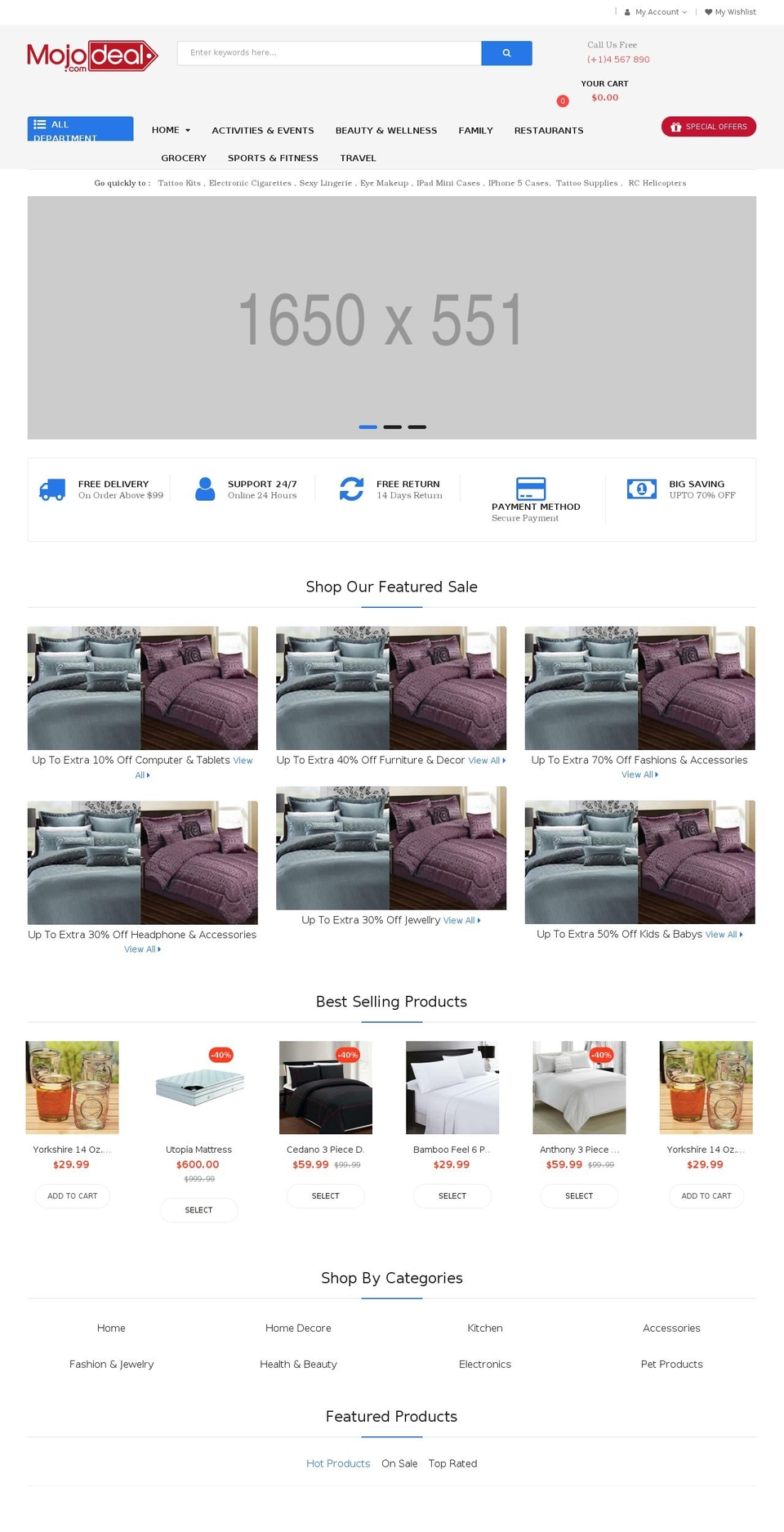 bestshop-home-1 Shopify theme site example mojodeal.com