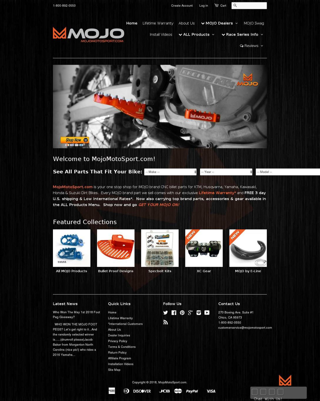 mojosale.com — Shopify storefront screenshot