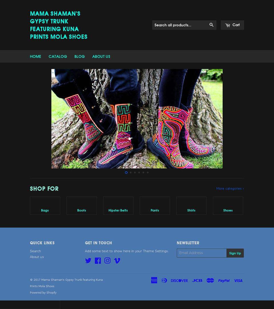 molashoe.com shopify website screenshot