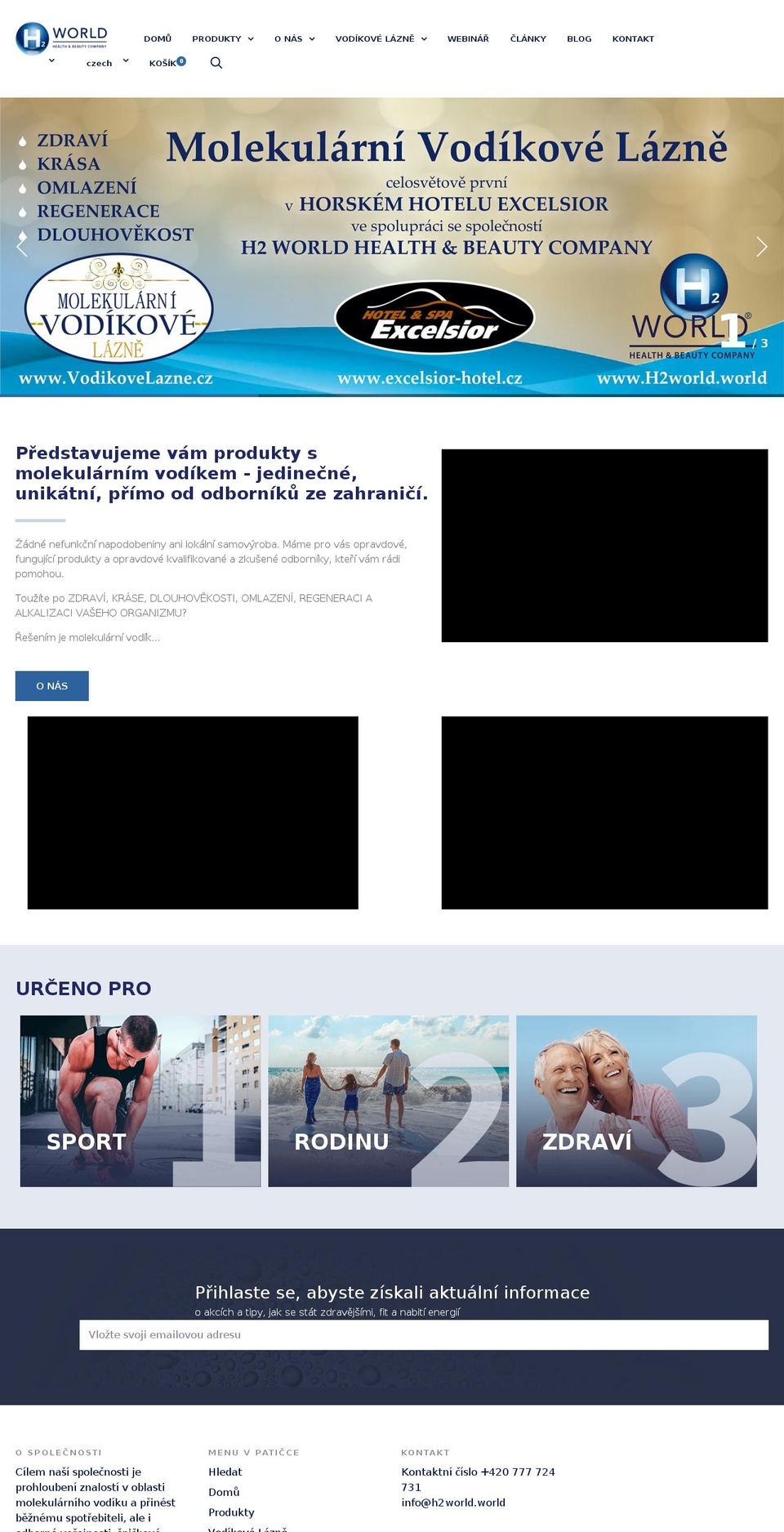 molecular-hydrogen-company.com — Shopify storefront screenshot