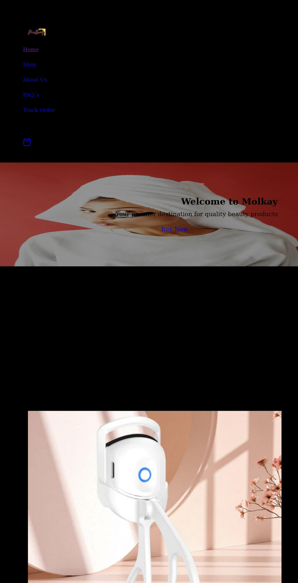 molkay.com shopify website screenshot