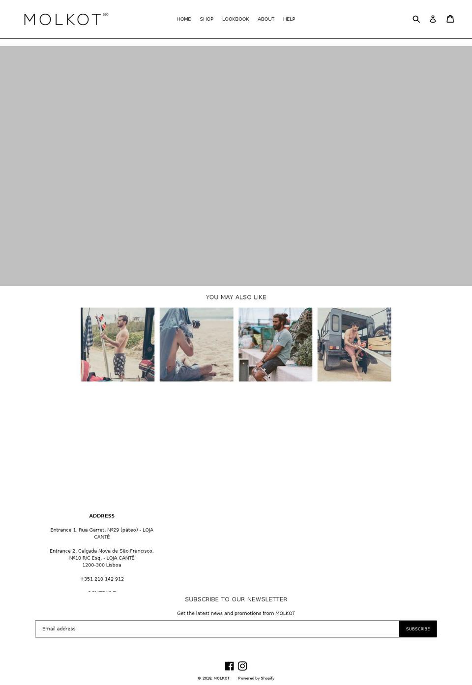 molkot.com — Shopify storefront screenshot