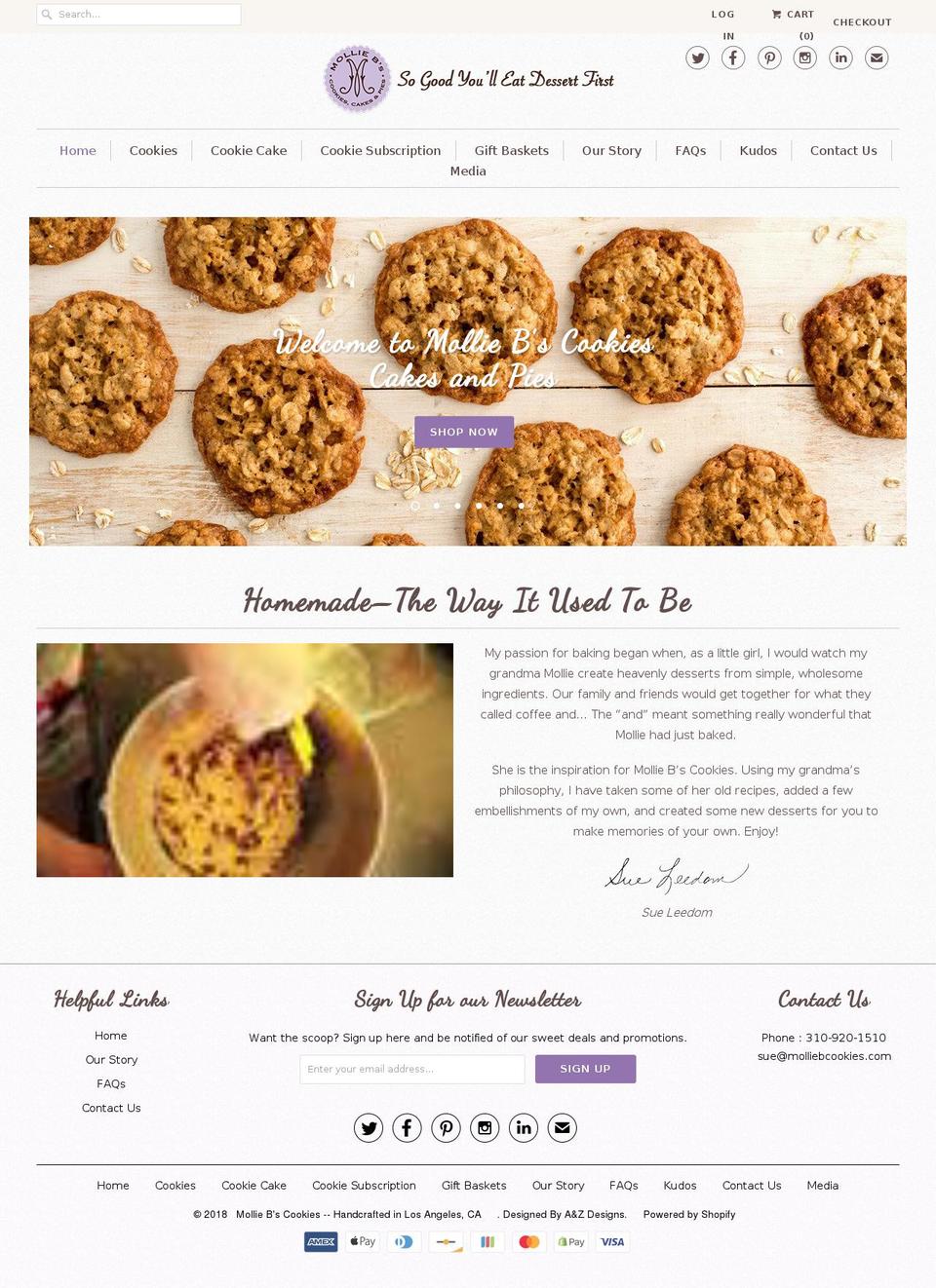 Copy - A\u0026Z Designs1 BoldDevNov14 Shopify theme site example molliebcookie.net