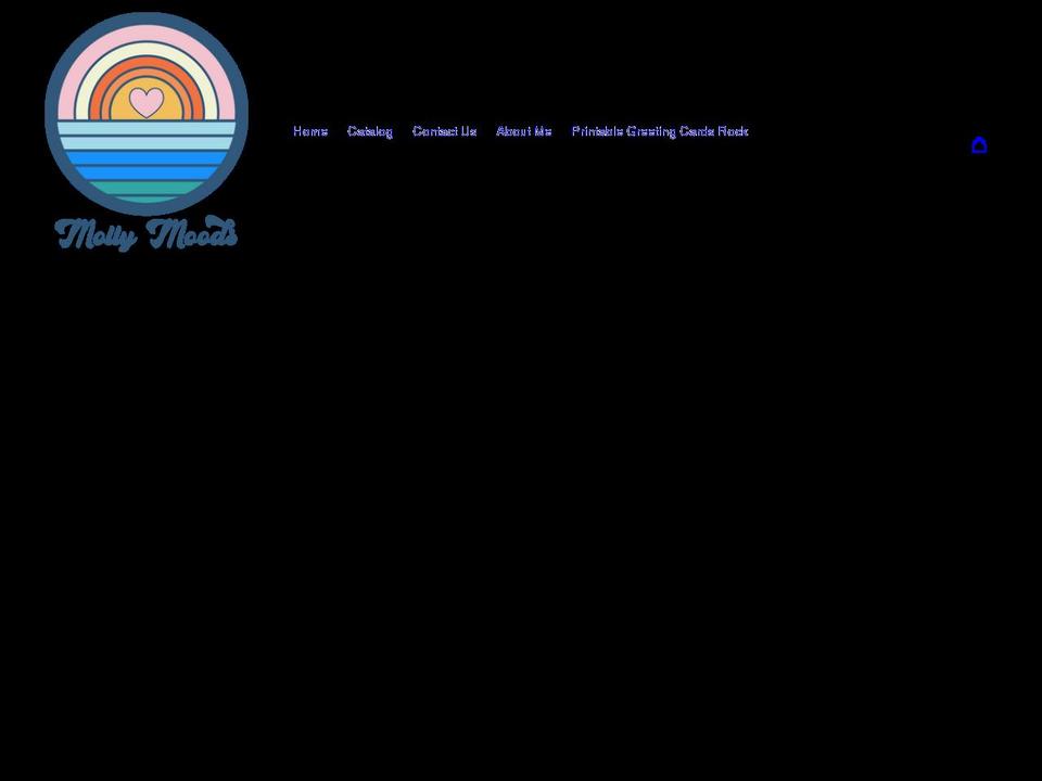 mollymoods.com shopify website screenshot