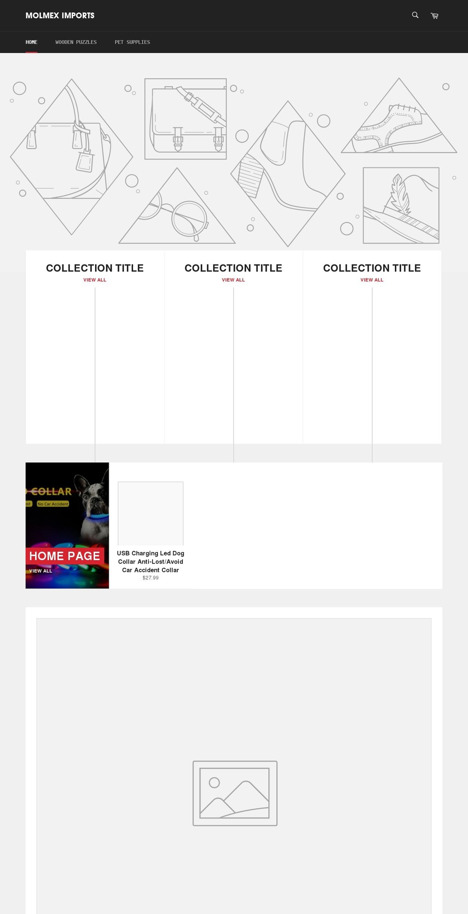 molmeximports.com shopify website screenshot