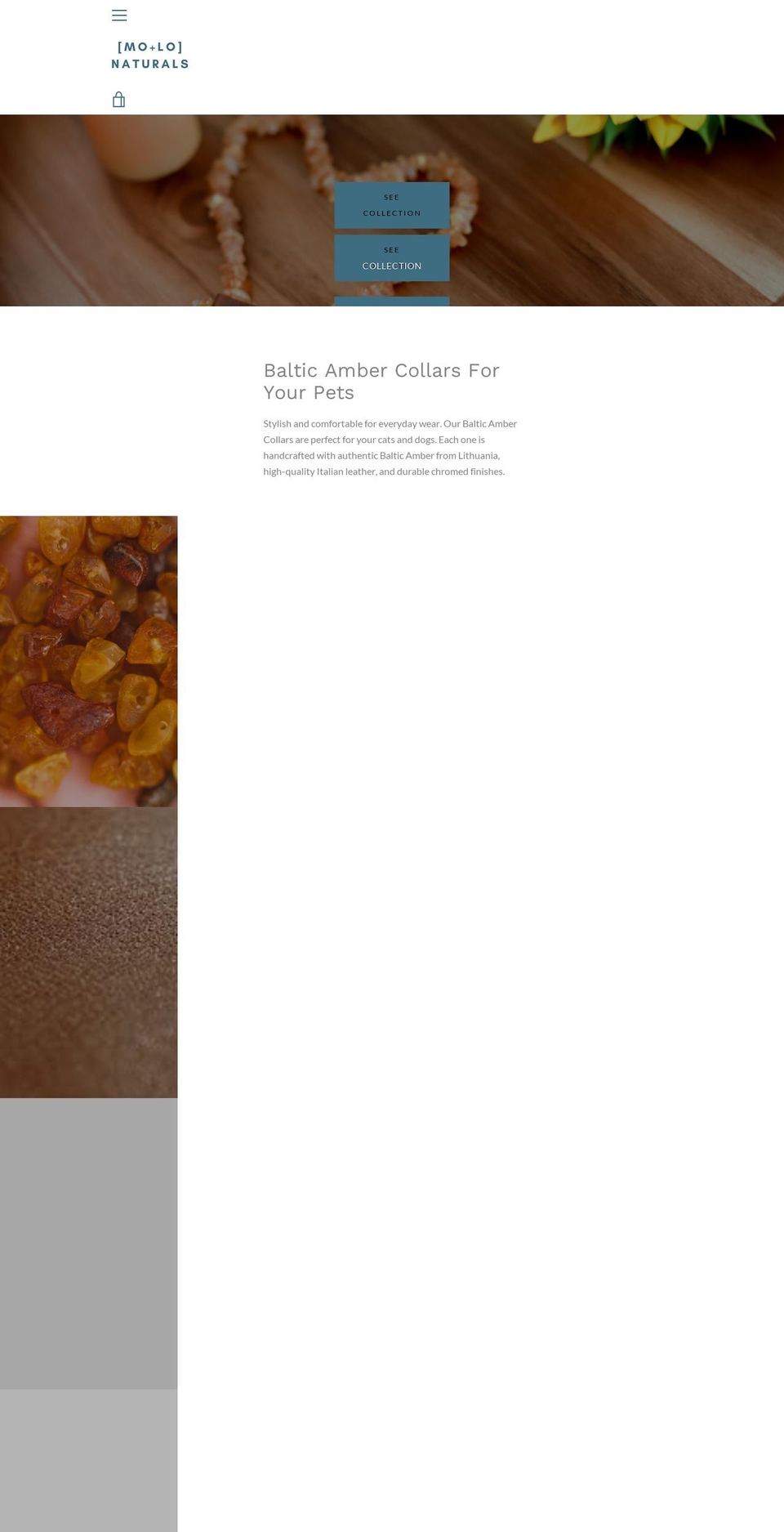 molonaturals.com shopify website screenshot