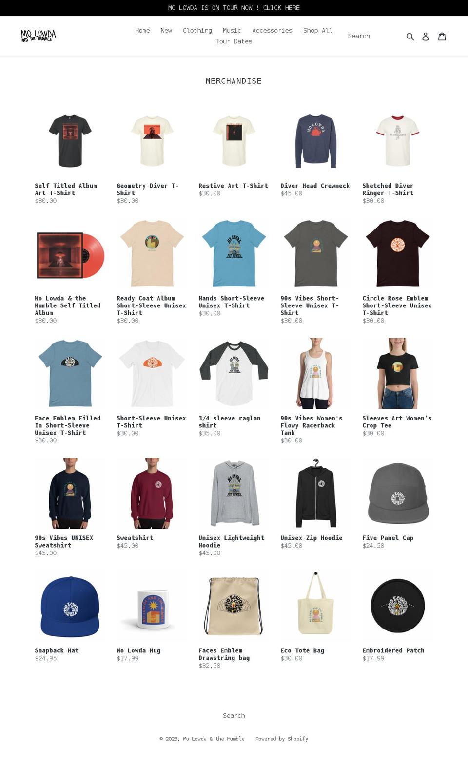 molowda.myshopify.com shopify website screenshot