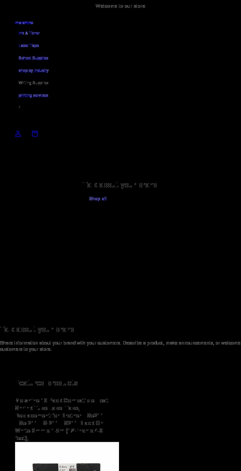 molshine.com shopify website screenshot