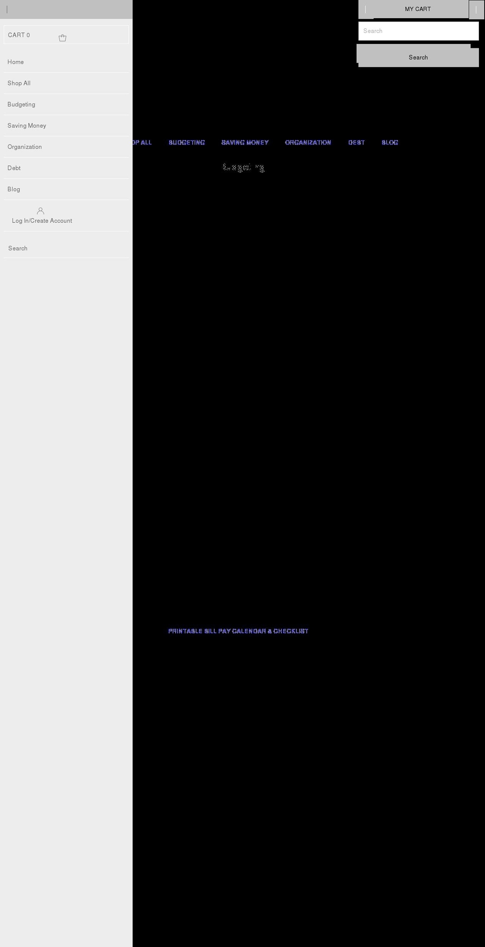 mom-managing-chaos.myshopify.com shopify website screenshot