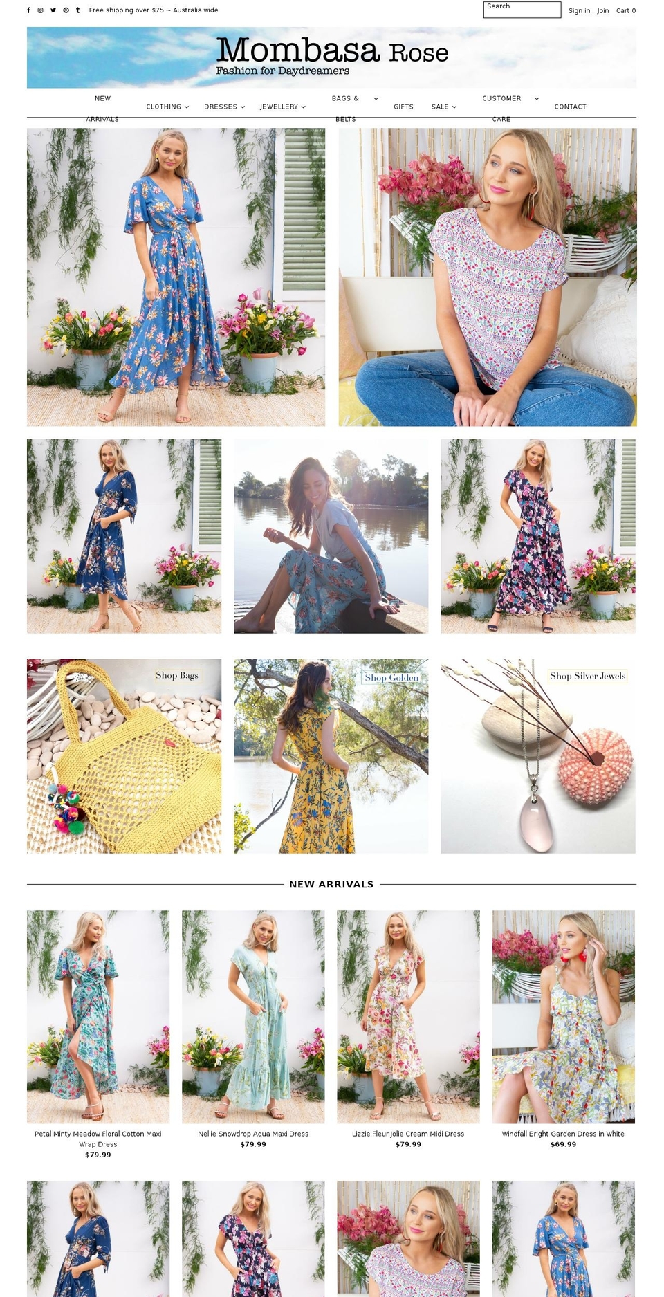 mombassa.com.au shopify website screenshot