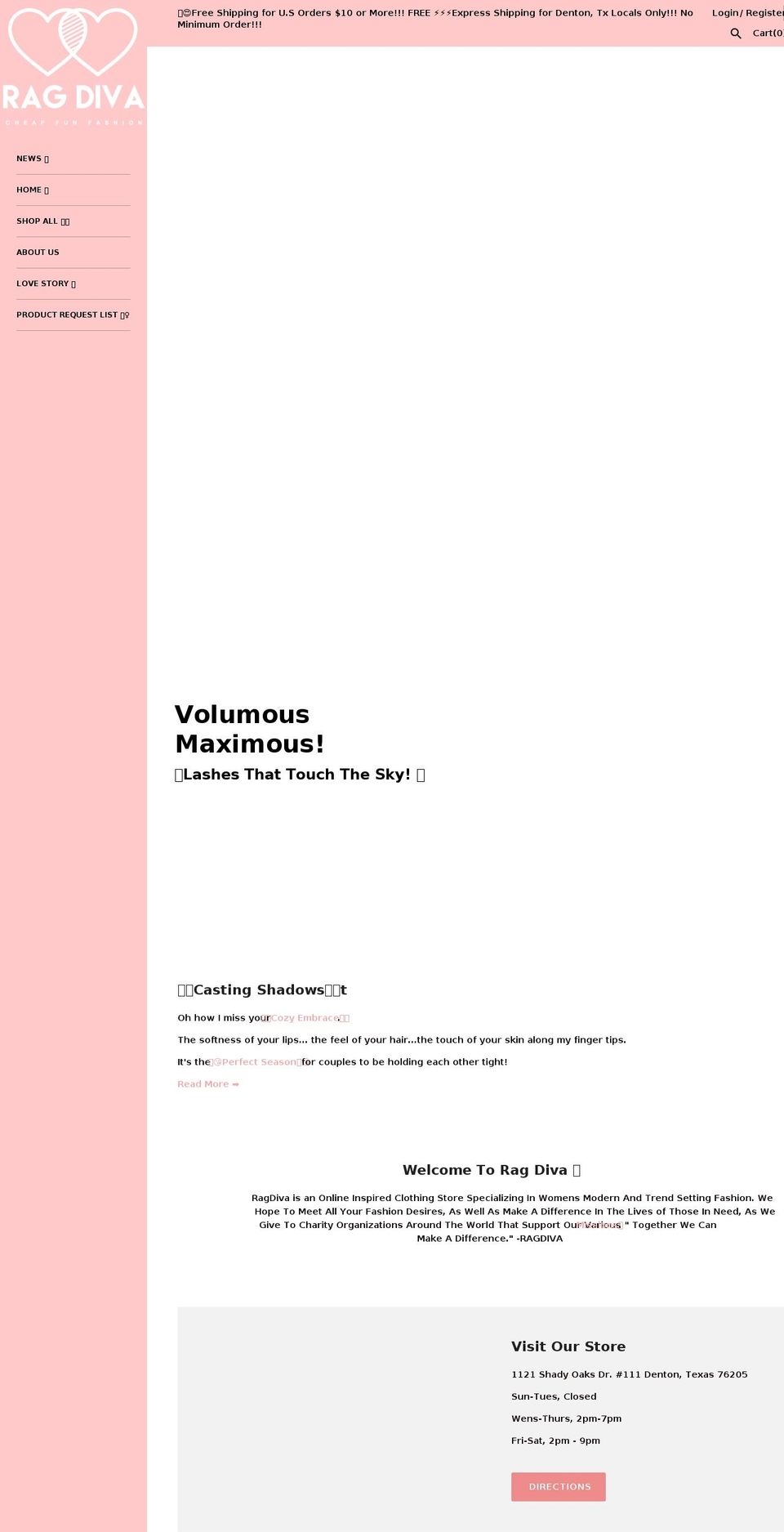 momikos.com — Shopify storefront screenshot