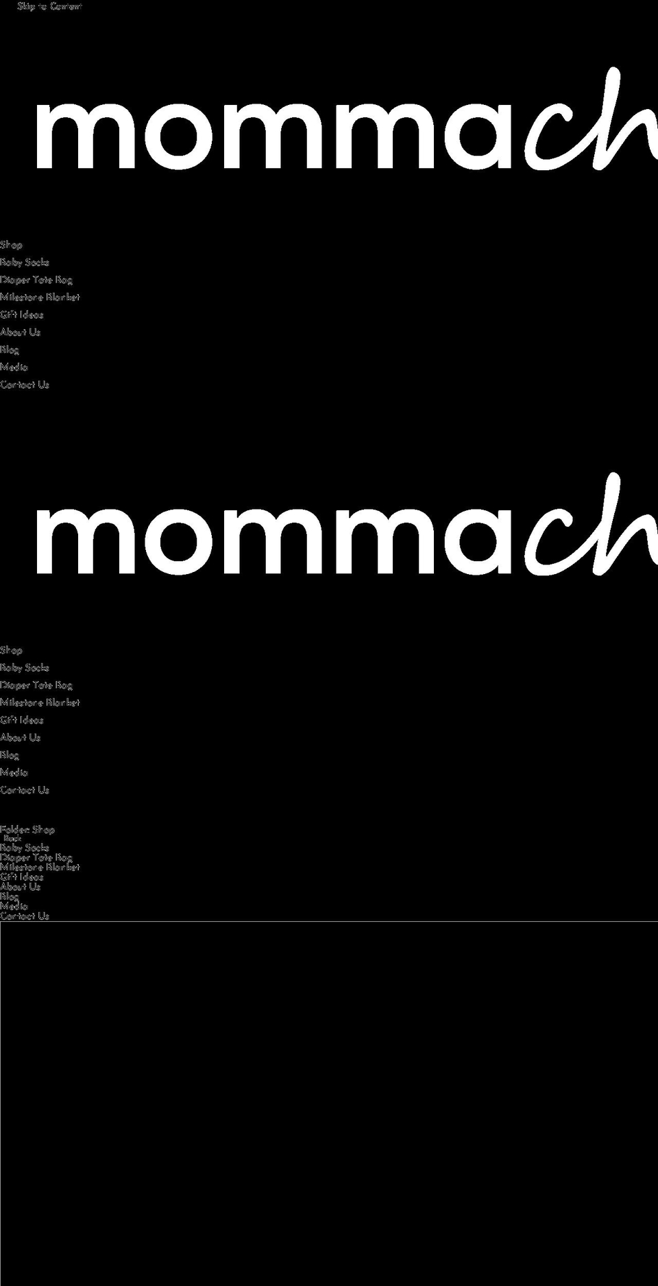 mommachistore.com — Shopify storefront screenshot