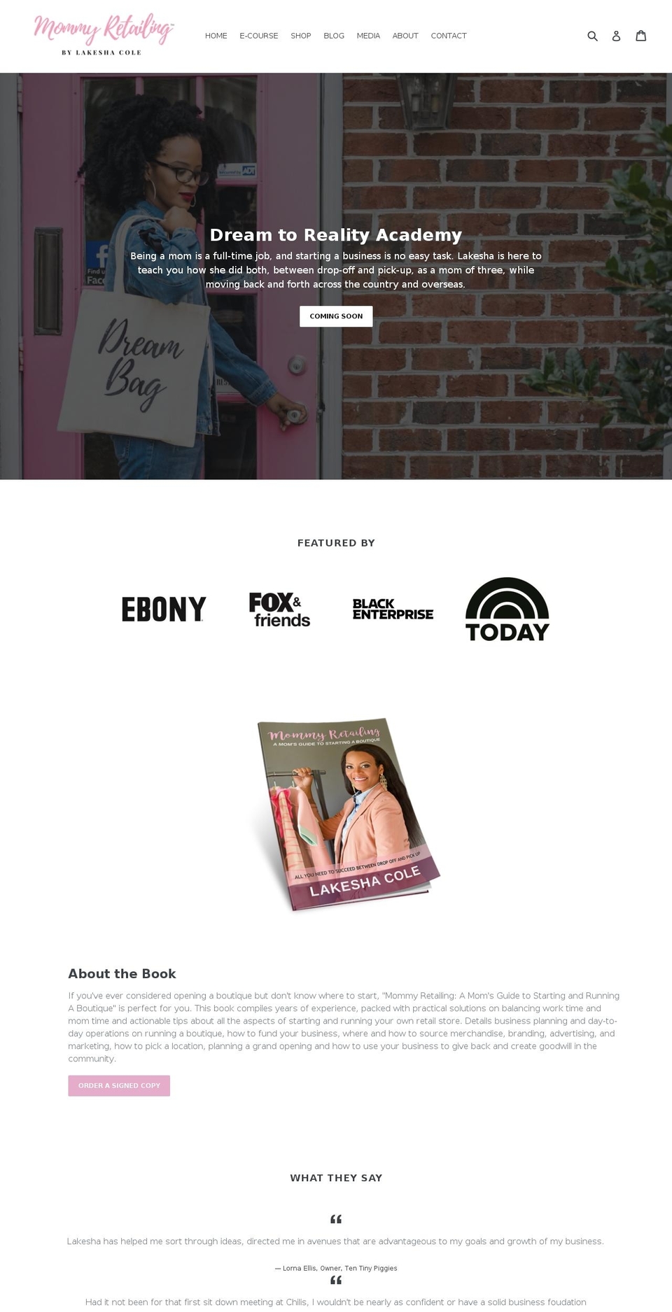 mommy-retailing.myshopify.com shopify website screenshot