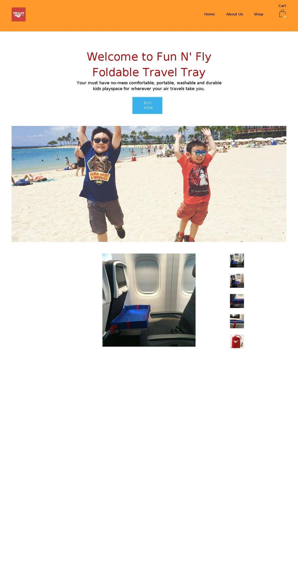 Stanford for Fun N' Fly Shopify theme site example mommybraincreatives.com
