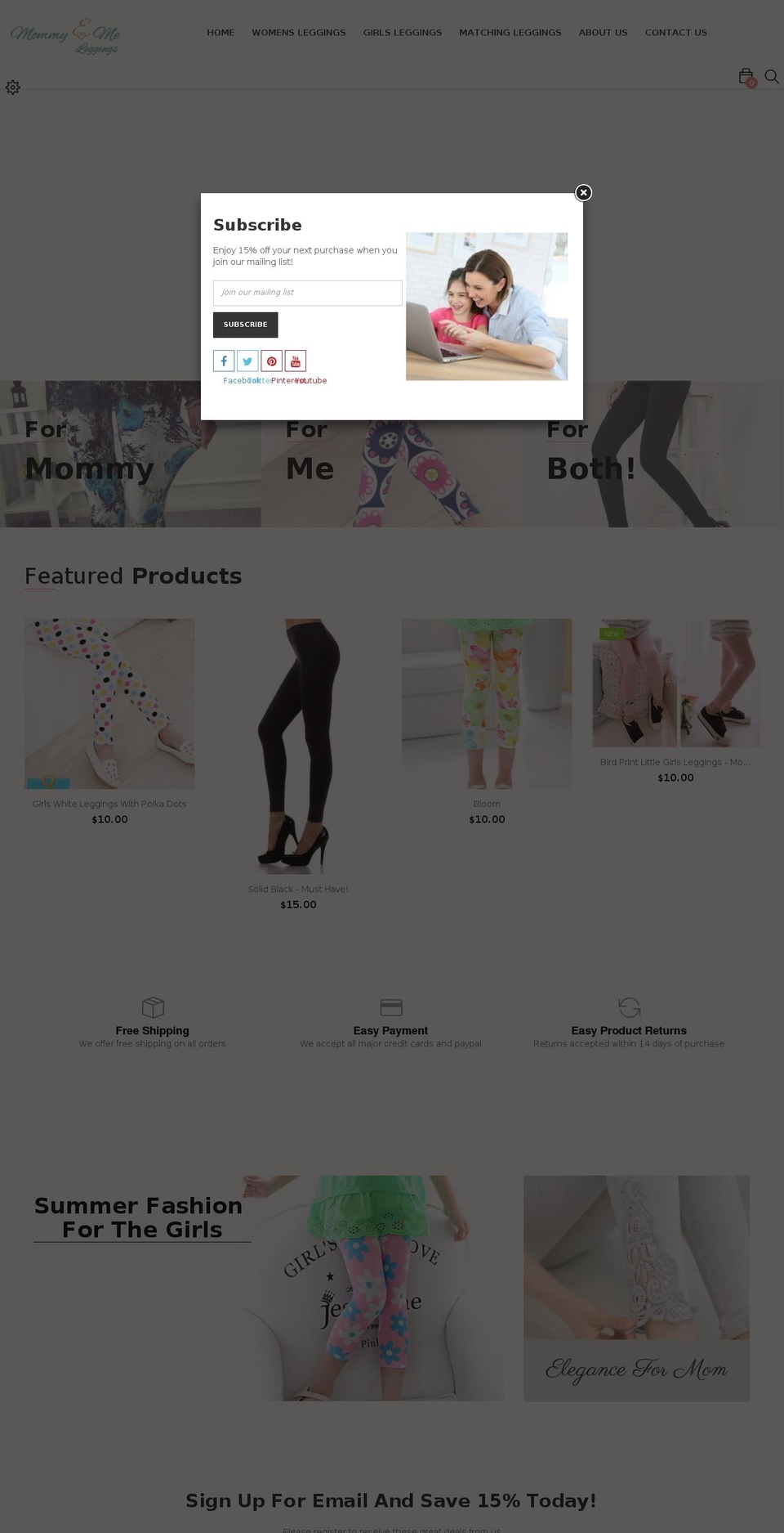 theme-export-ap-leblanc-myshopify-com-leblanc Shopify theme site example mommymeleggings.com