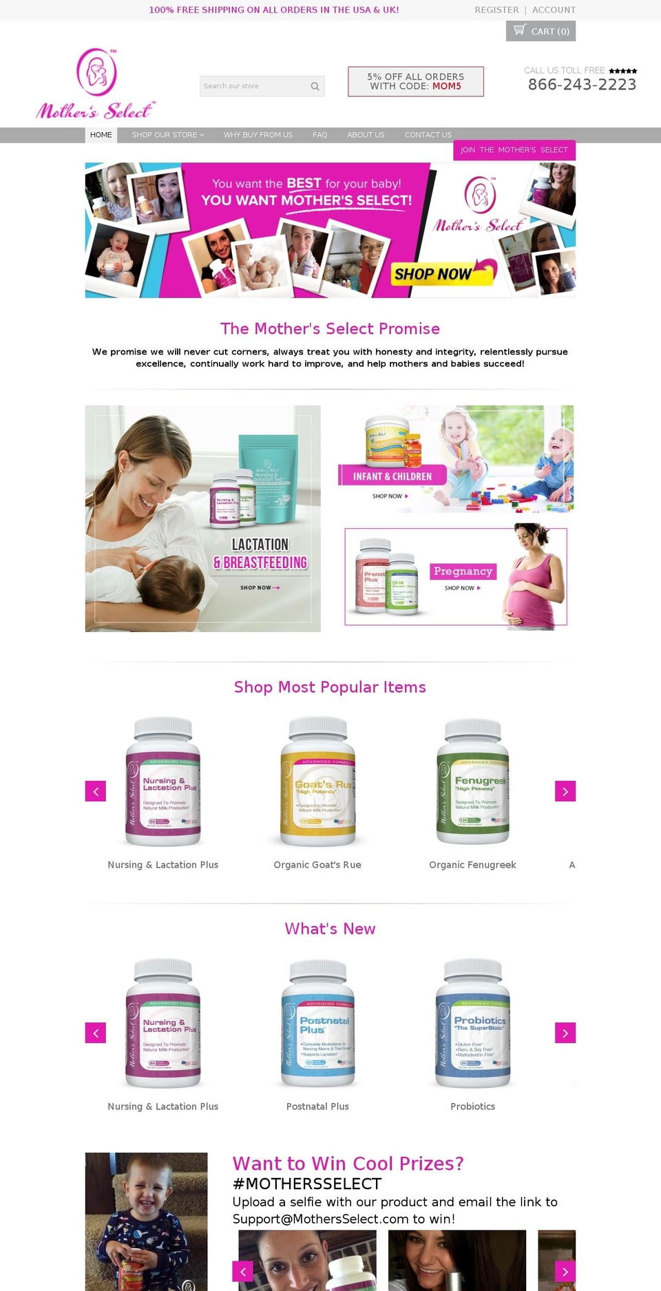 proven-profitable-theme-9-1 Shopify theme site example mommyselect.com