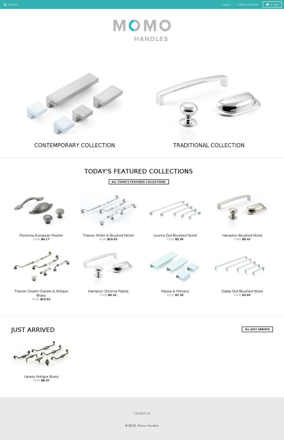 momohandles.com.au shopify website screenshot