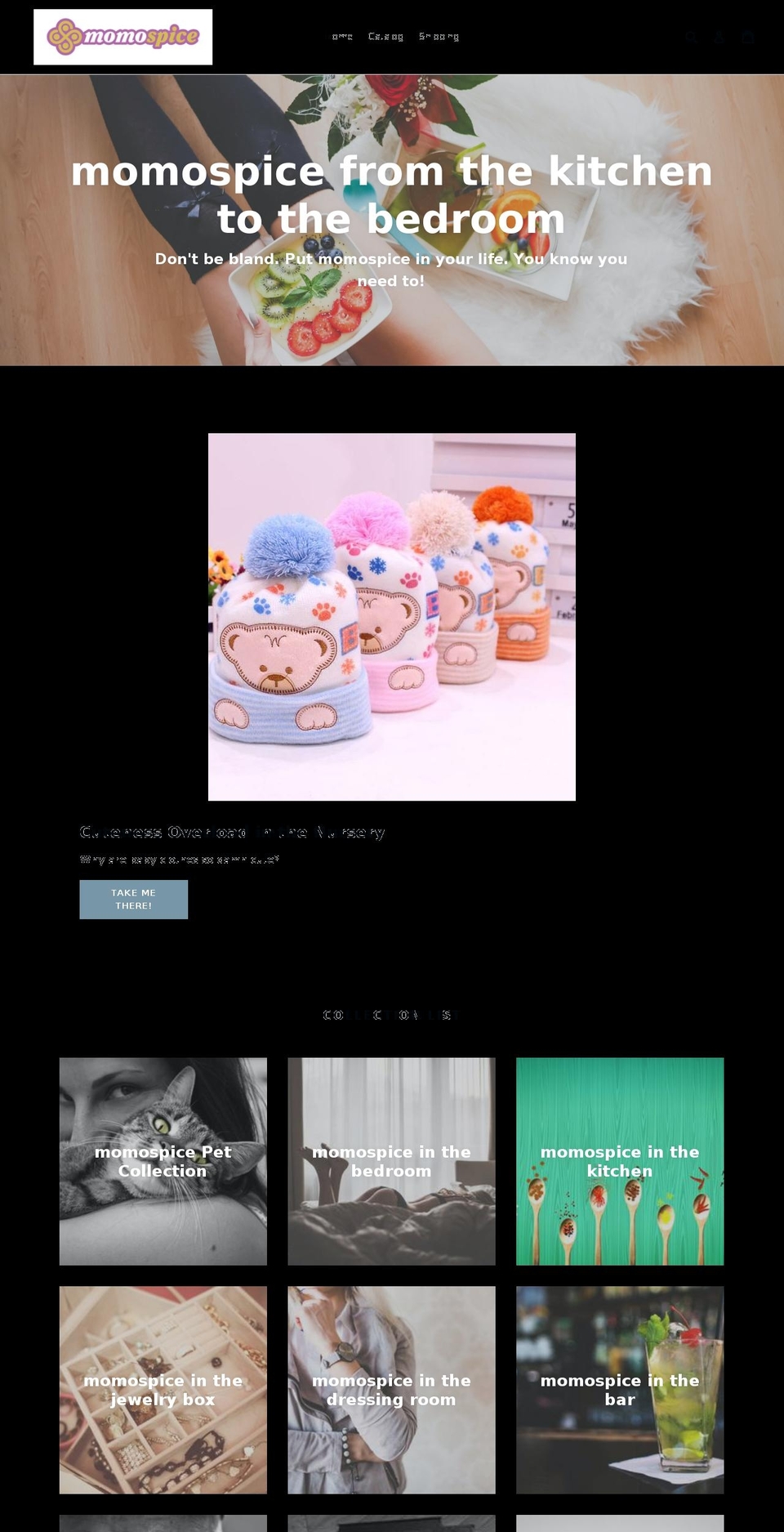 momospice.com — Shopify storefront screenshot