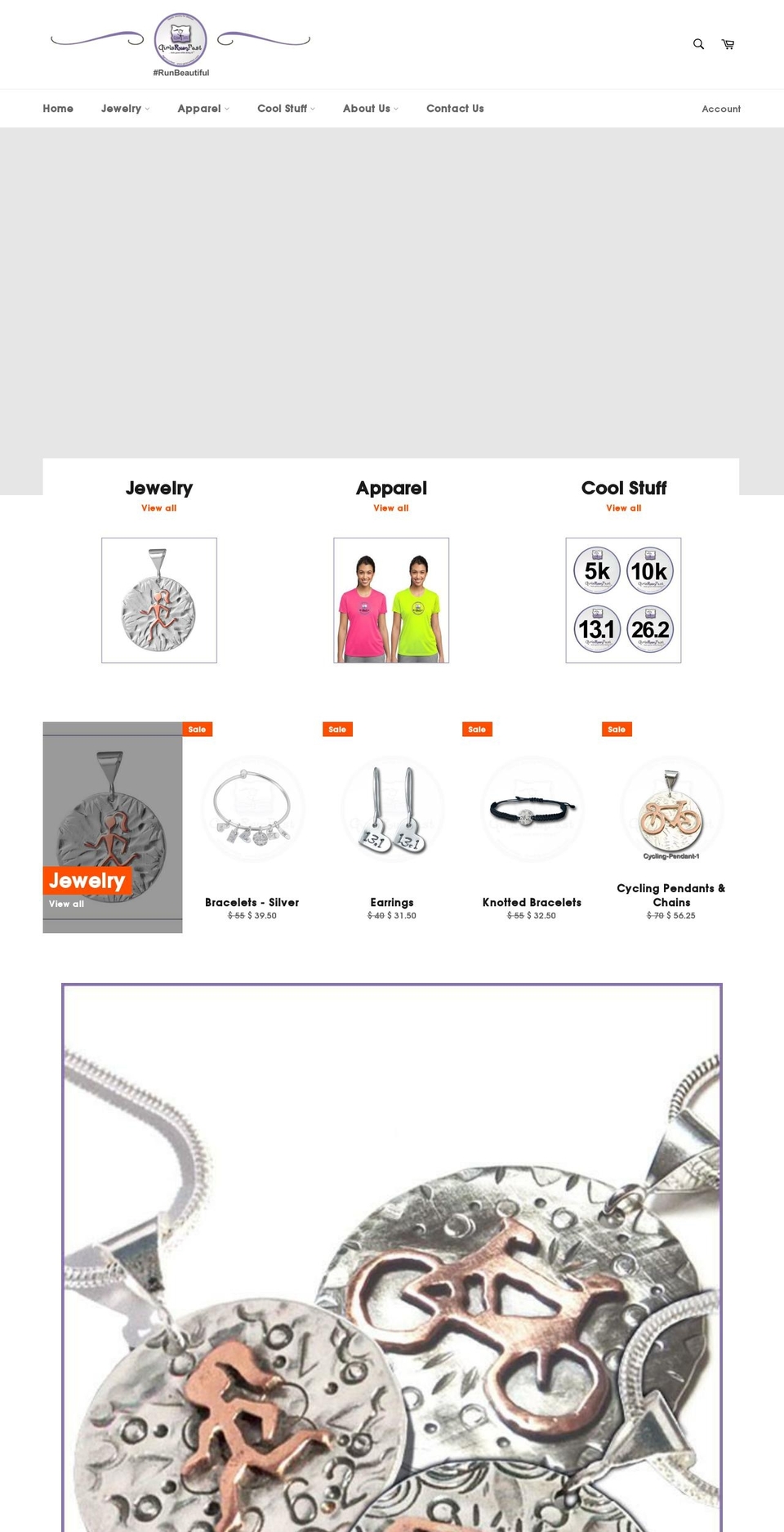 momrunsfast.com — Shopify storefront screenshot
