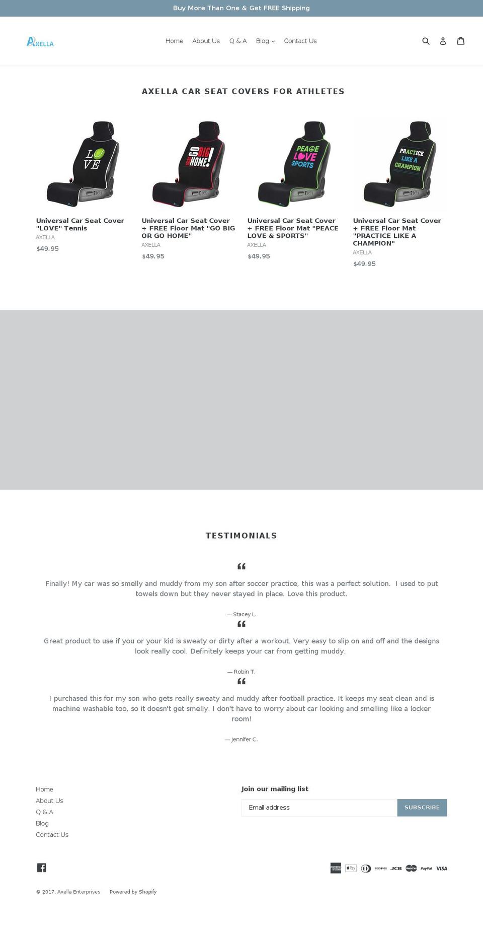 momscarmatters.com shopify website screenshot