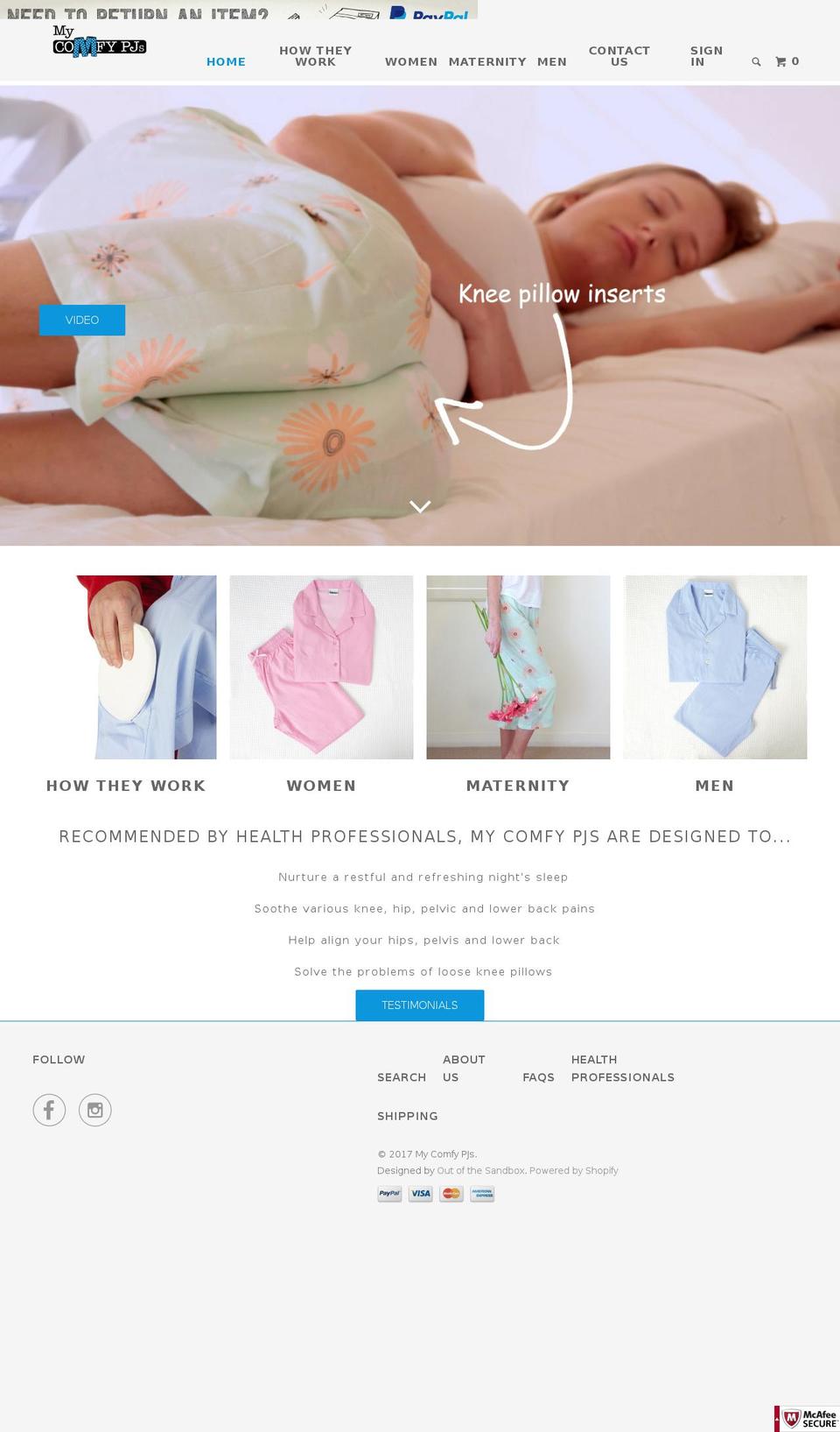 eChic-New Version-Parallax-Oct-2015 Shopify theme site example momscomfypjs.com