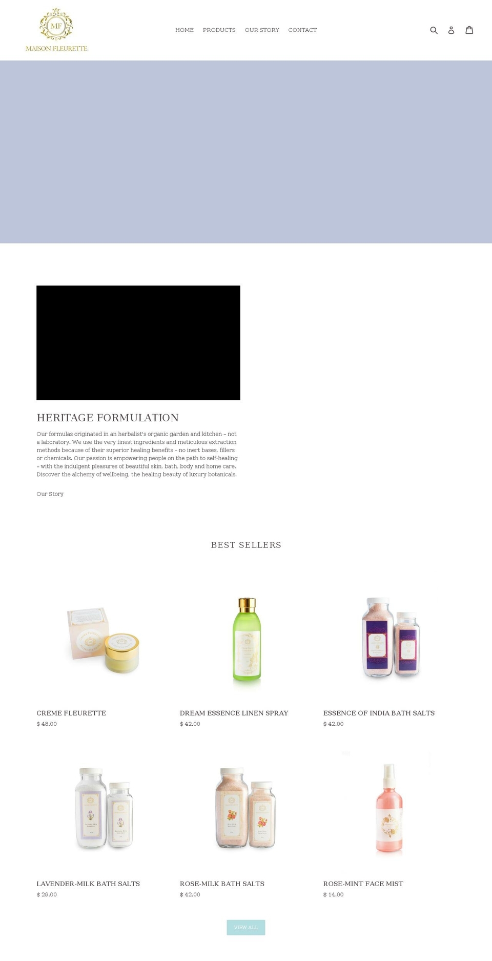 momsowiecream.com — Shopify storefront screenshot