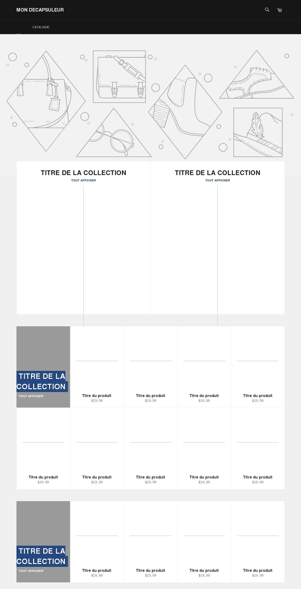 mon-decapsuleur.com shopify website screenshot
