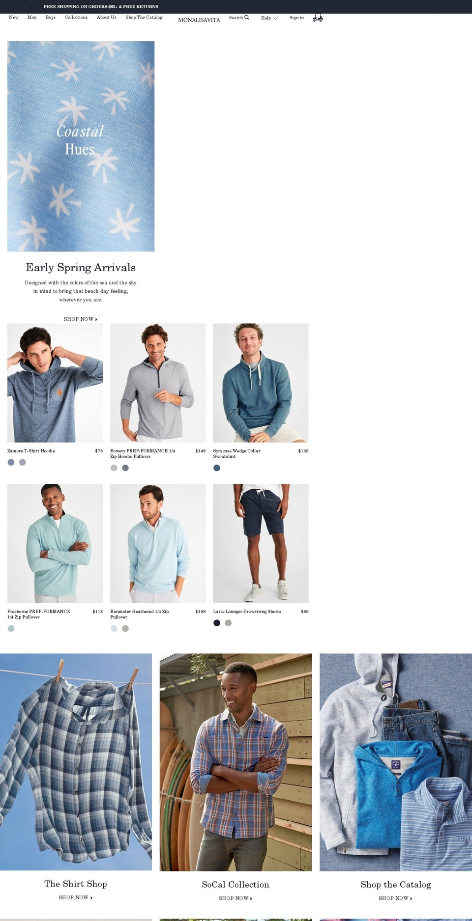 GS End of Season Sale - PROD Shopify theme site example monalisavita.com