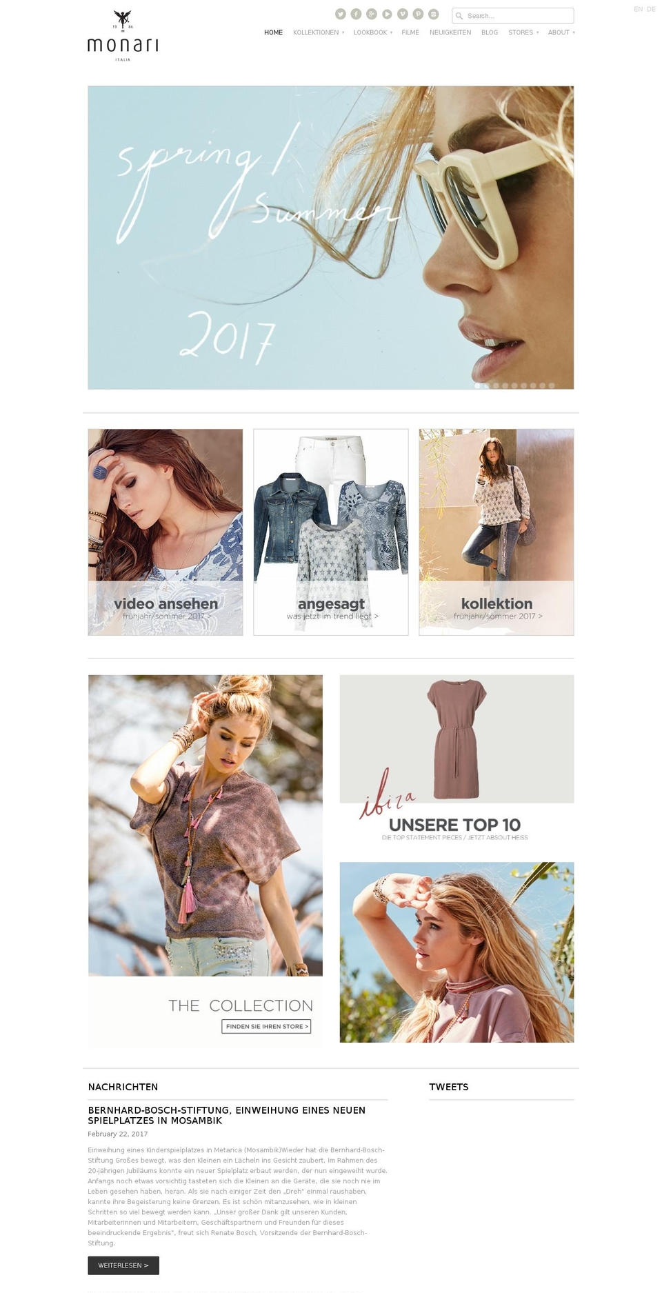 monarishop.com shopify website screenshot