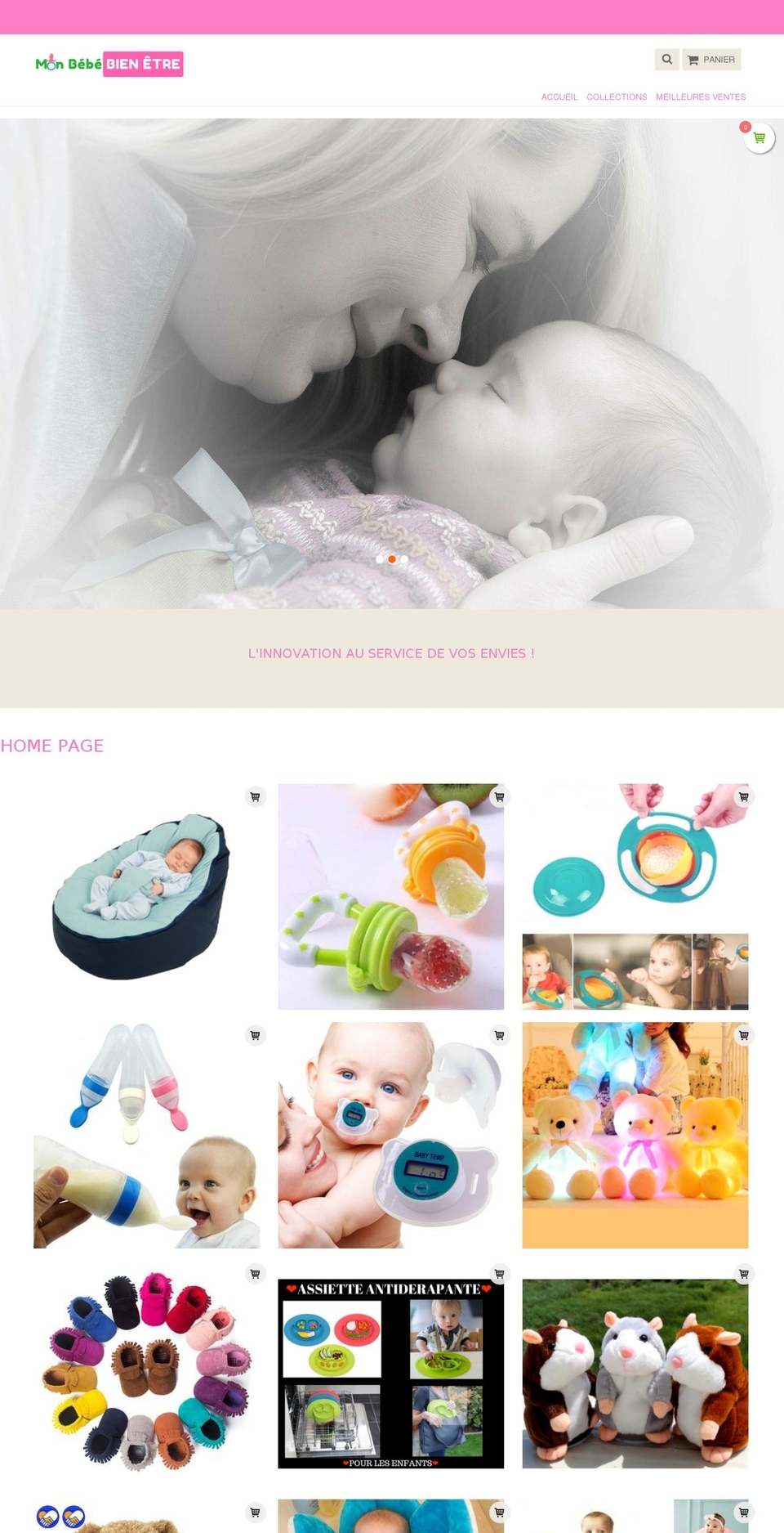 speedfly-1-09 Shopify theme site example monbebebienetre.com