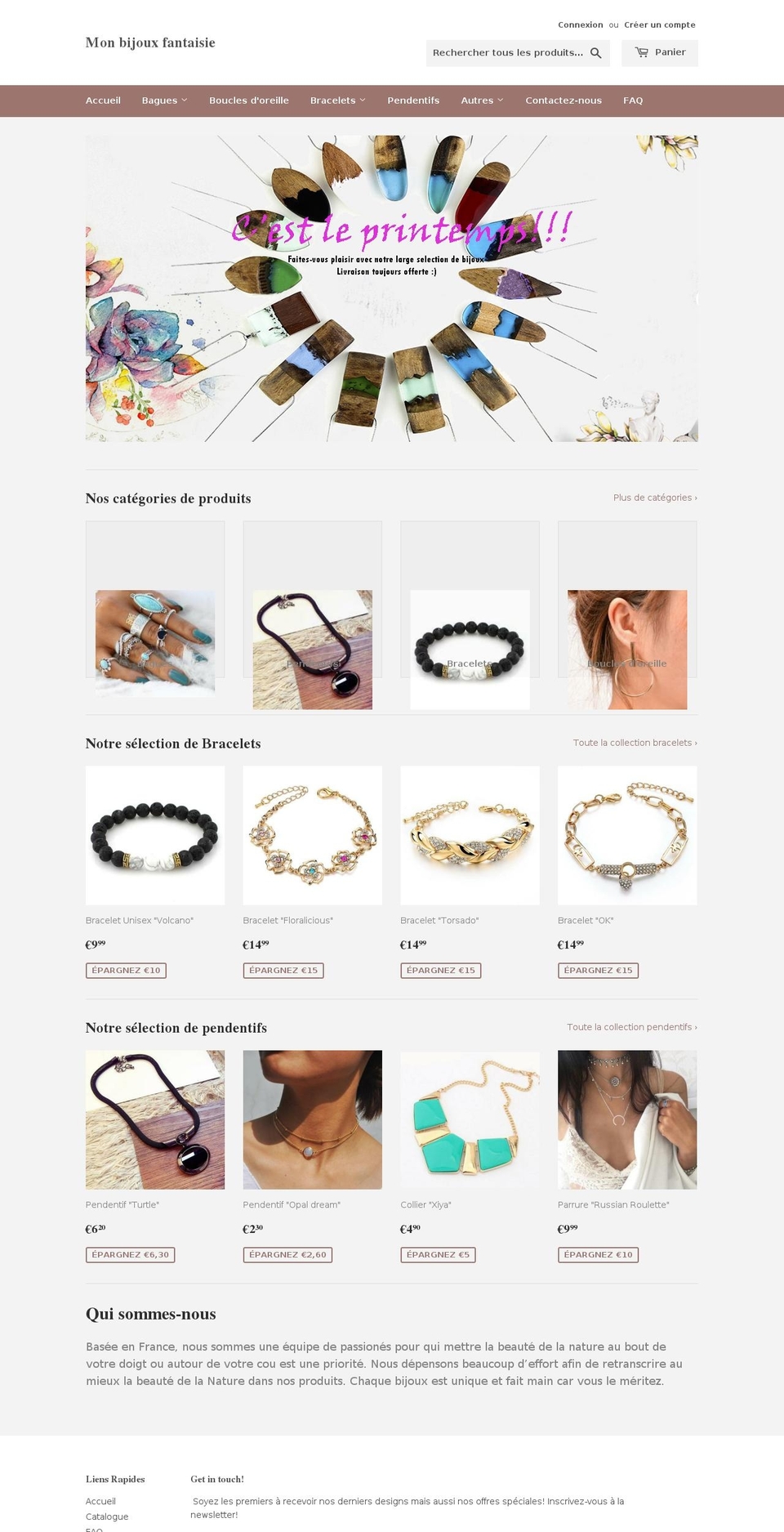 monbijouxfantaisie.com — Shopify storefront screenshot