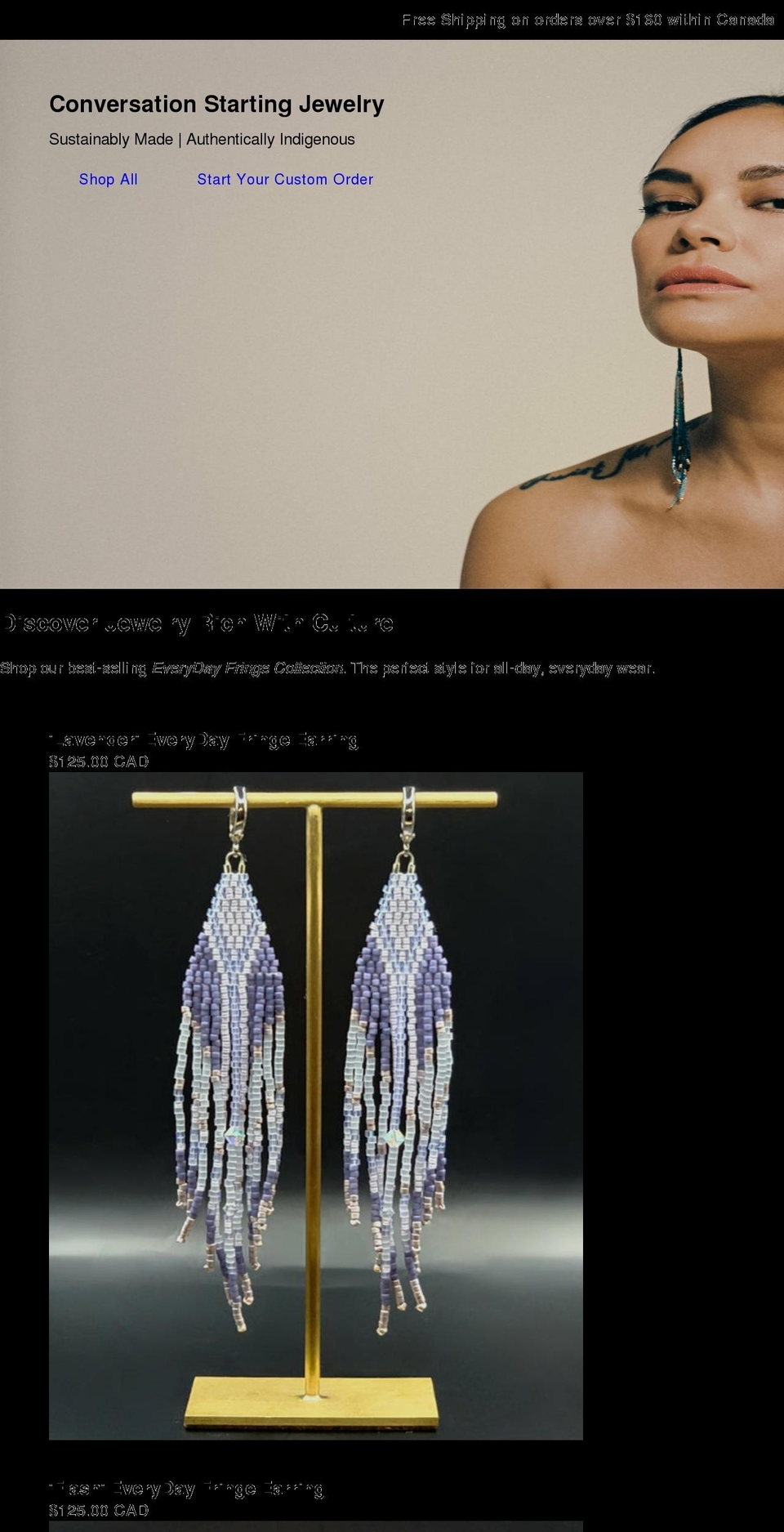 mondaymayjewelry.com shopify website screenshot