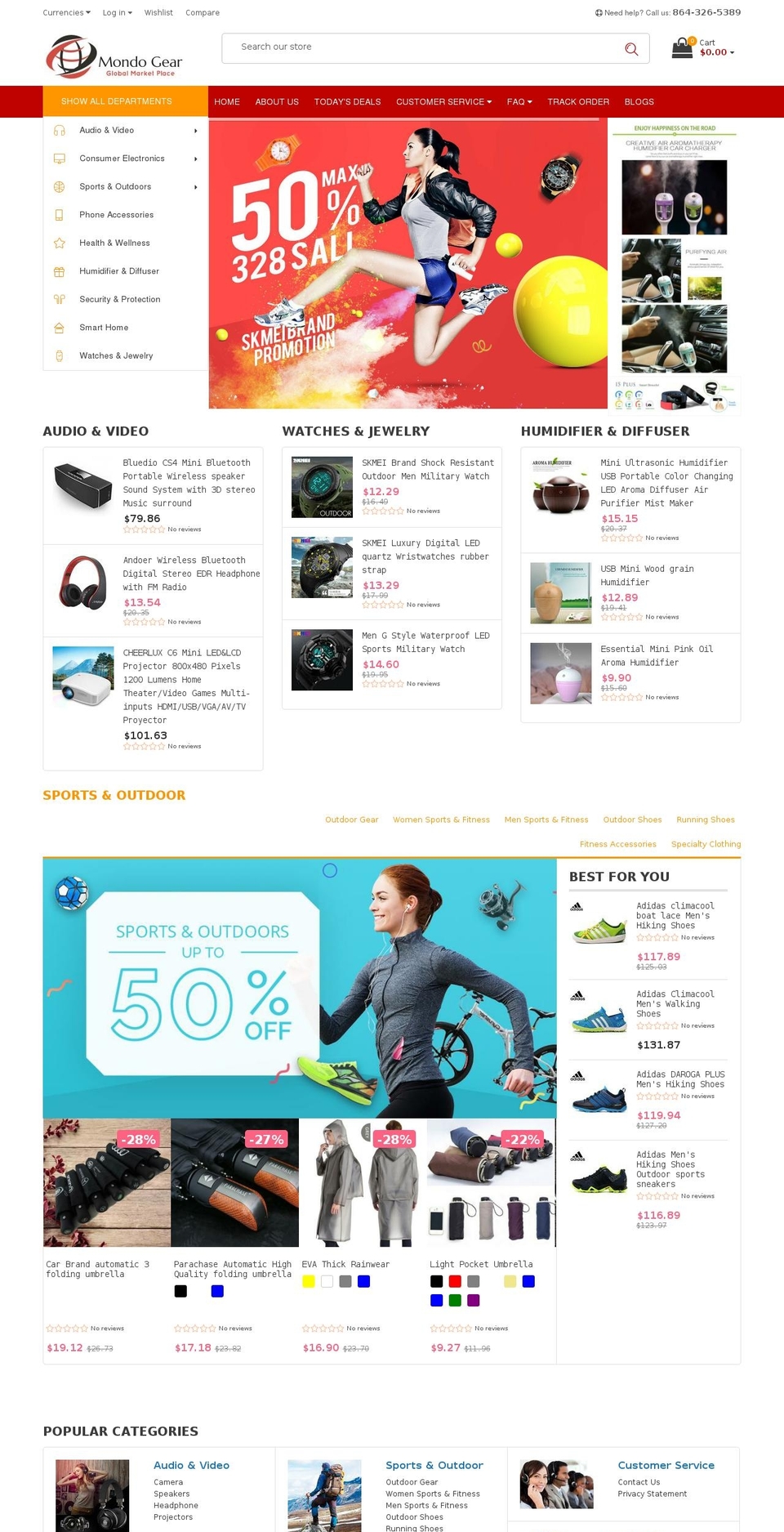 shopier-source-drag-drop-v3-6-0 Shopify theme site example mondogear.com