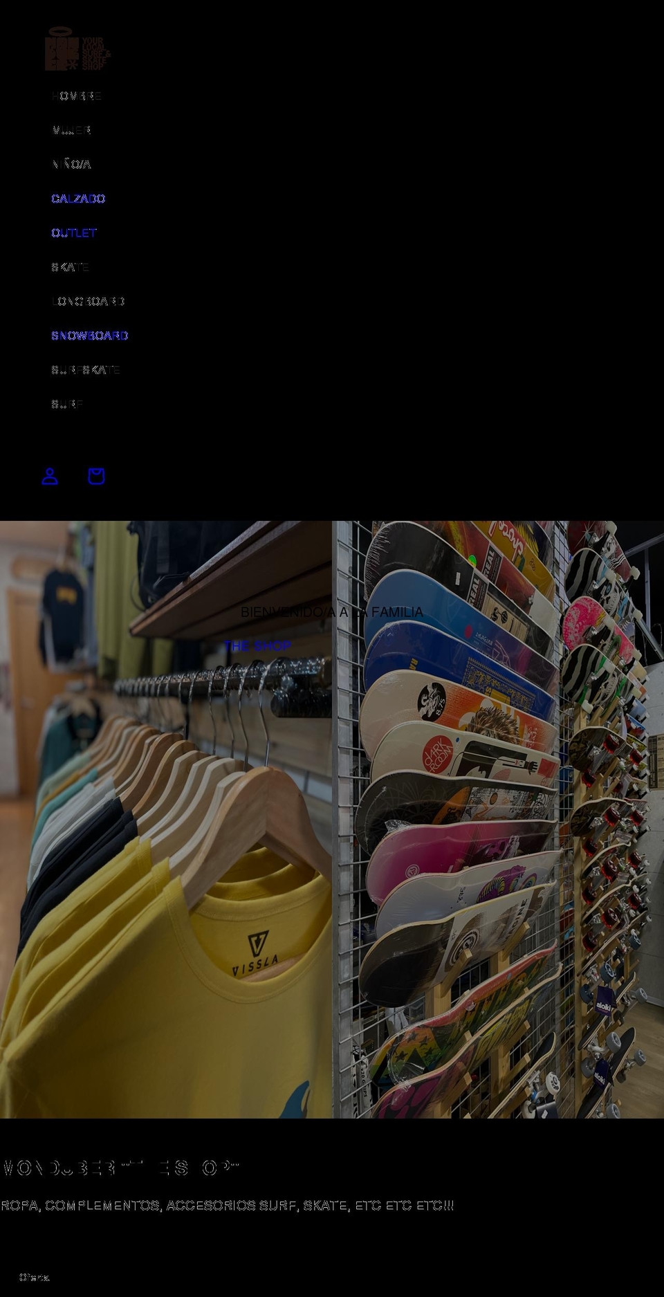 monduberskateshop.com shopify website screenshot