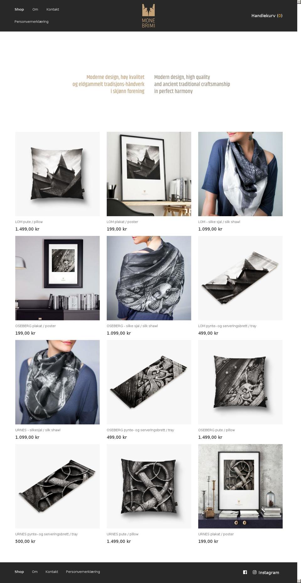 Monebrimi Shopify theme site example monebrimidesign.myshopify.com