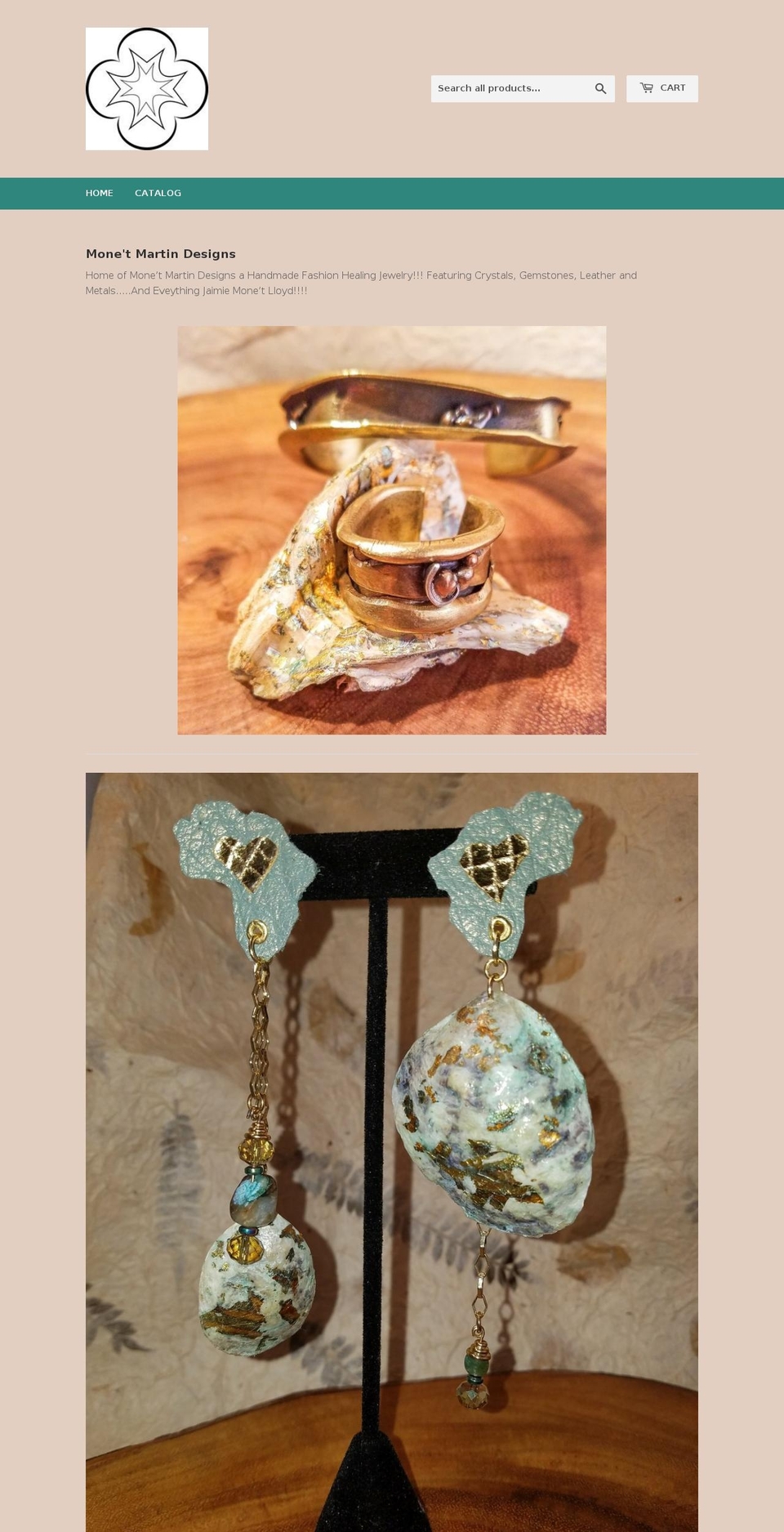 monetmartindesigns.com — Shopify storefront screenshot