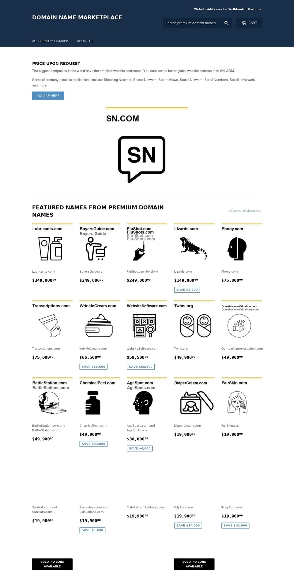 moneysguide.com — Shopify storefront screenshot