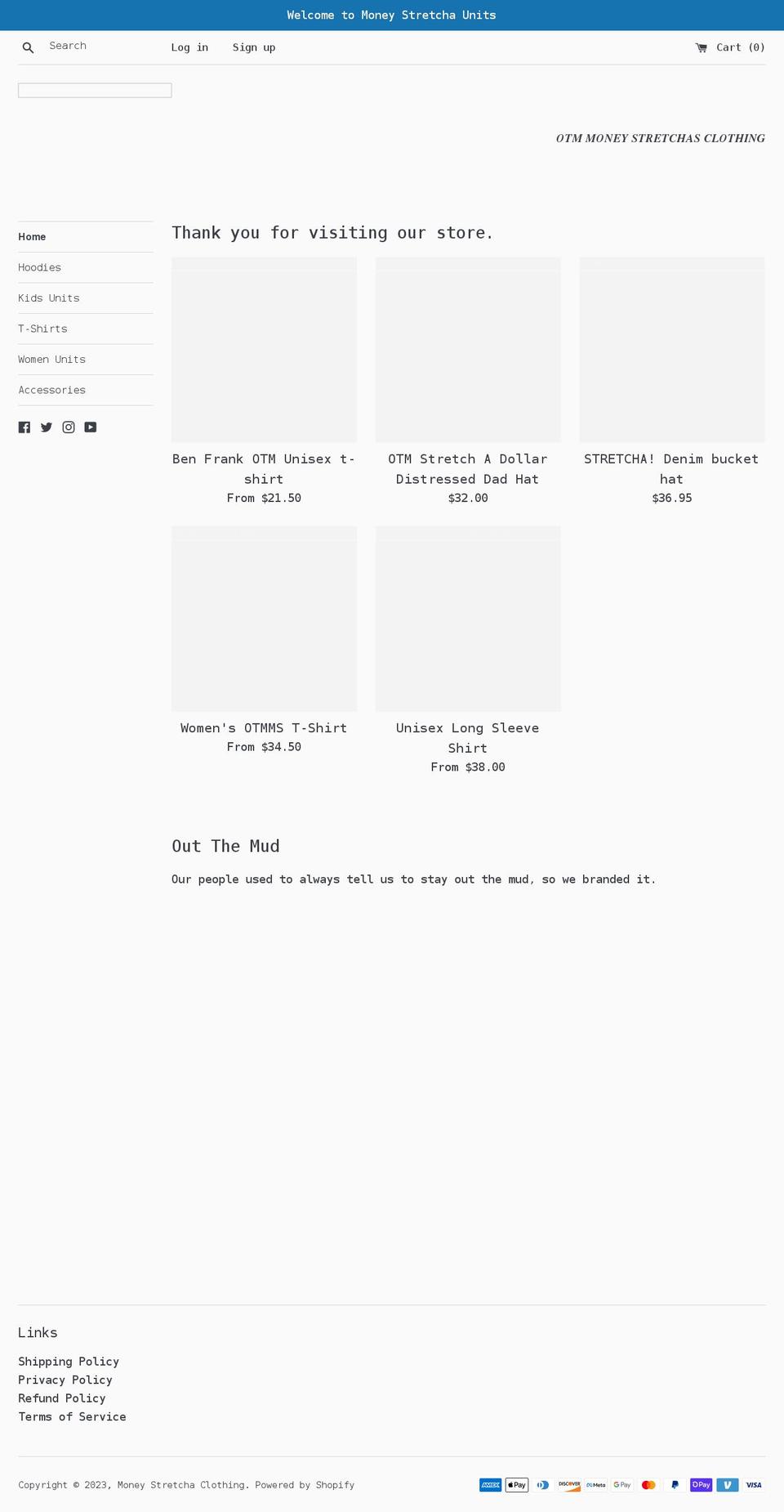 moneystretchaunits.com shopify website screenshot