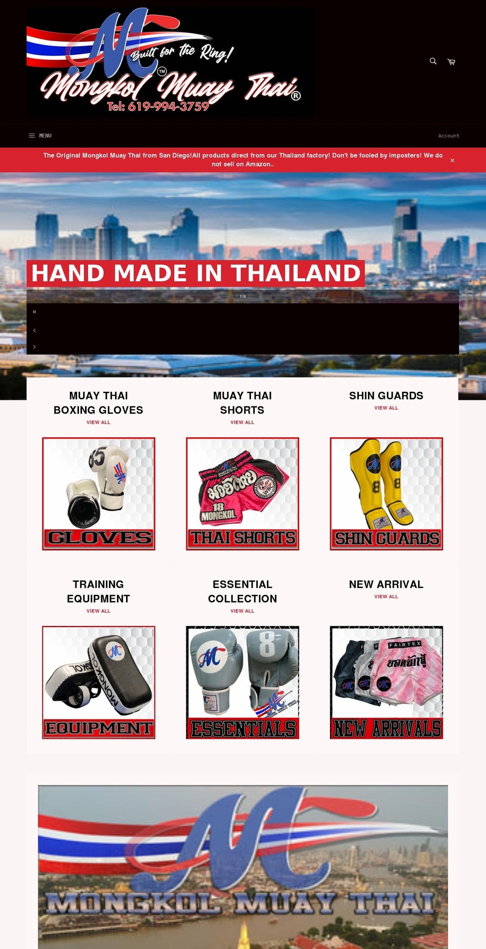 mongkolmt.com shopify website screenshot