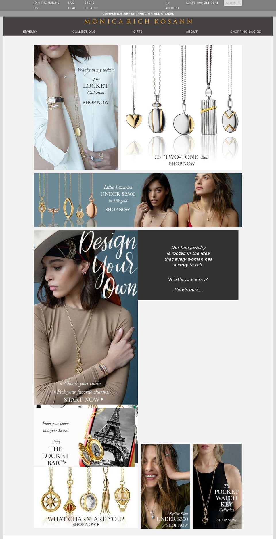 monicarichkosann.com — Shopify storefront screenshot