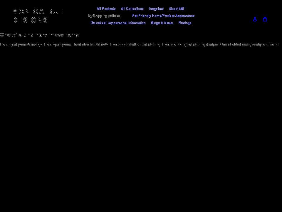 monicaruedesigns.com shopify website screenshot