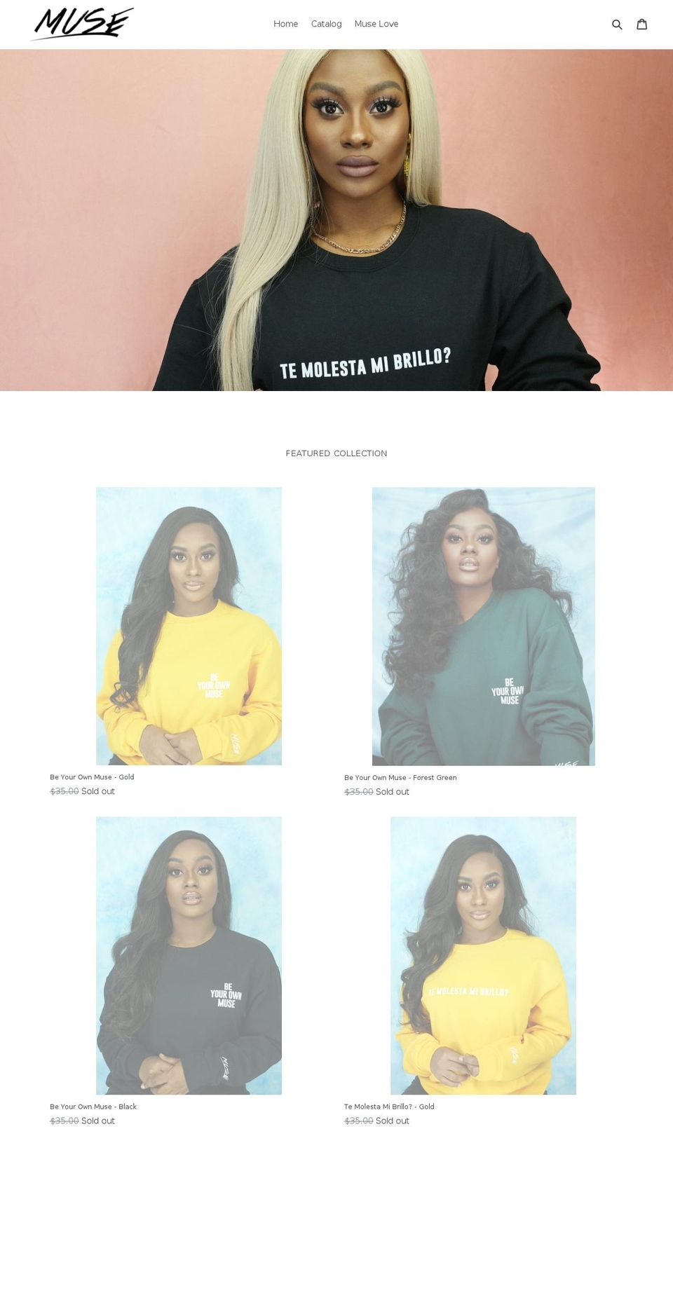 monicastylemuse.com — Shopify storefront screenshot