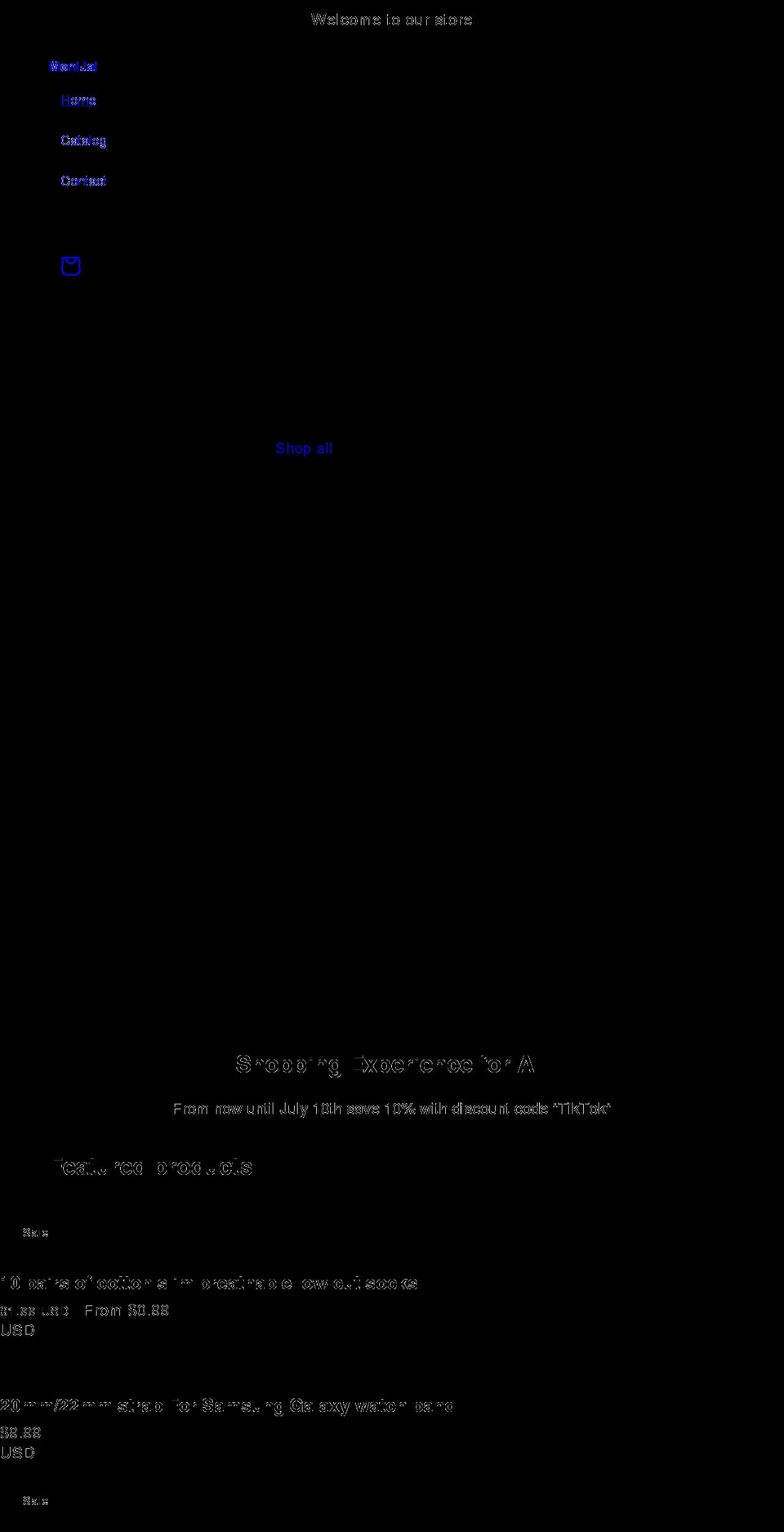 monijai.com shopify website screenshot