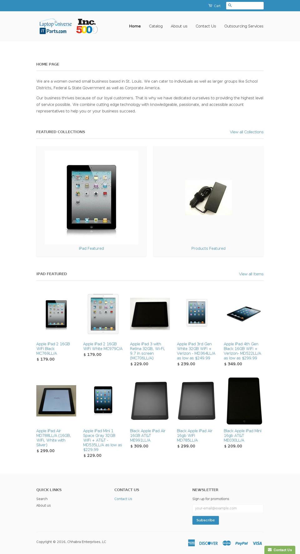 monitoracadapters.com — Shopify storefront screenshot