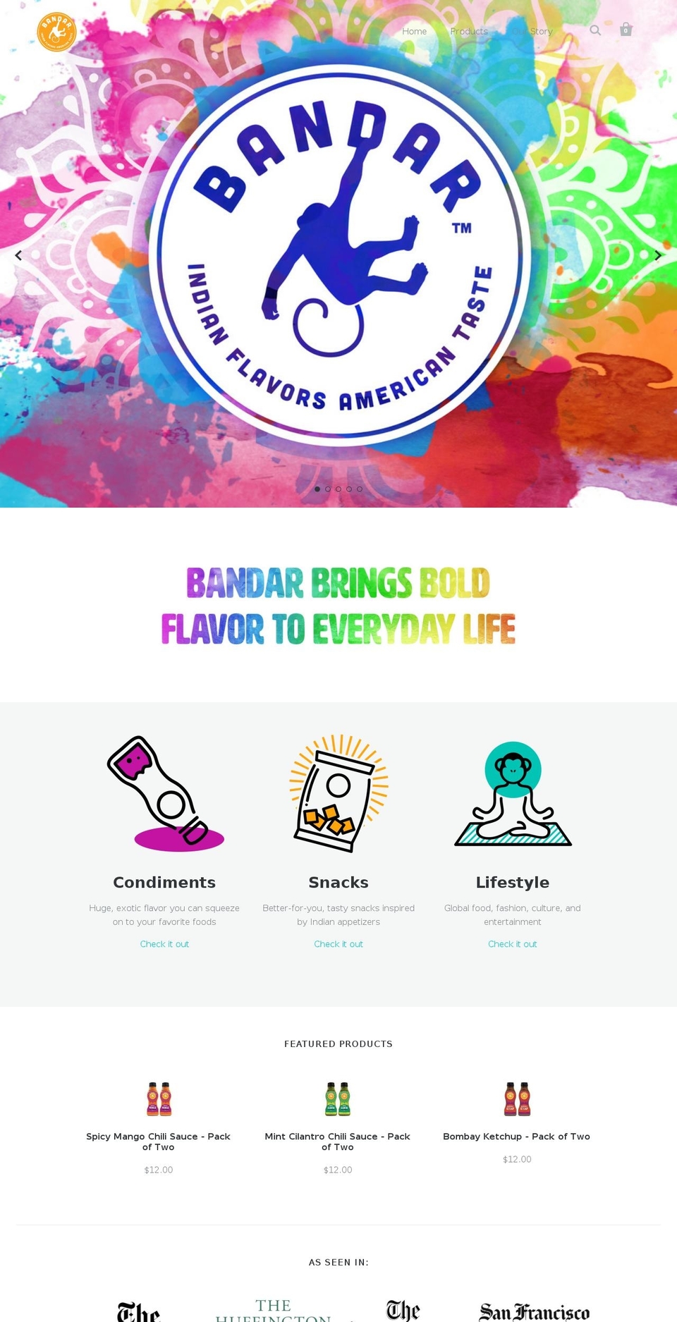 monkey-sauce.com shopify website screenshot
